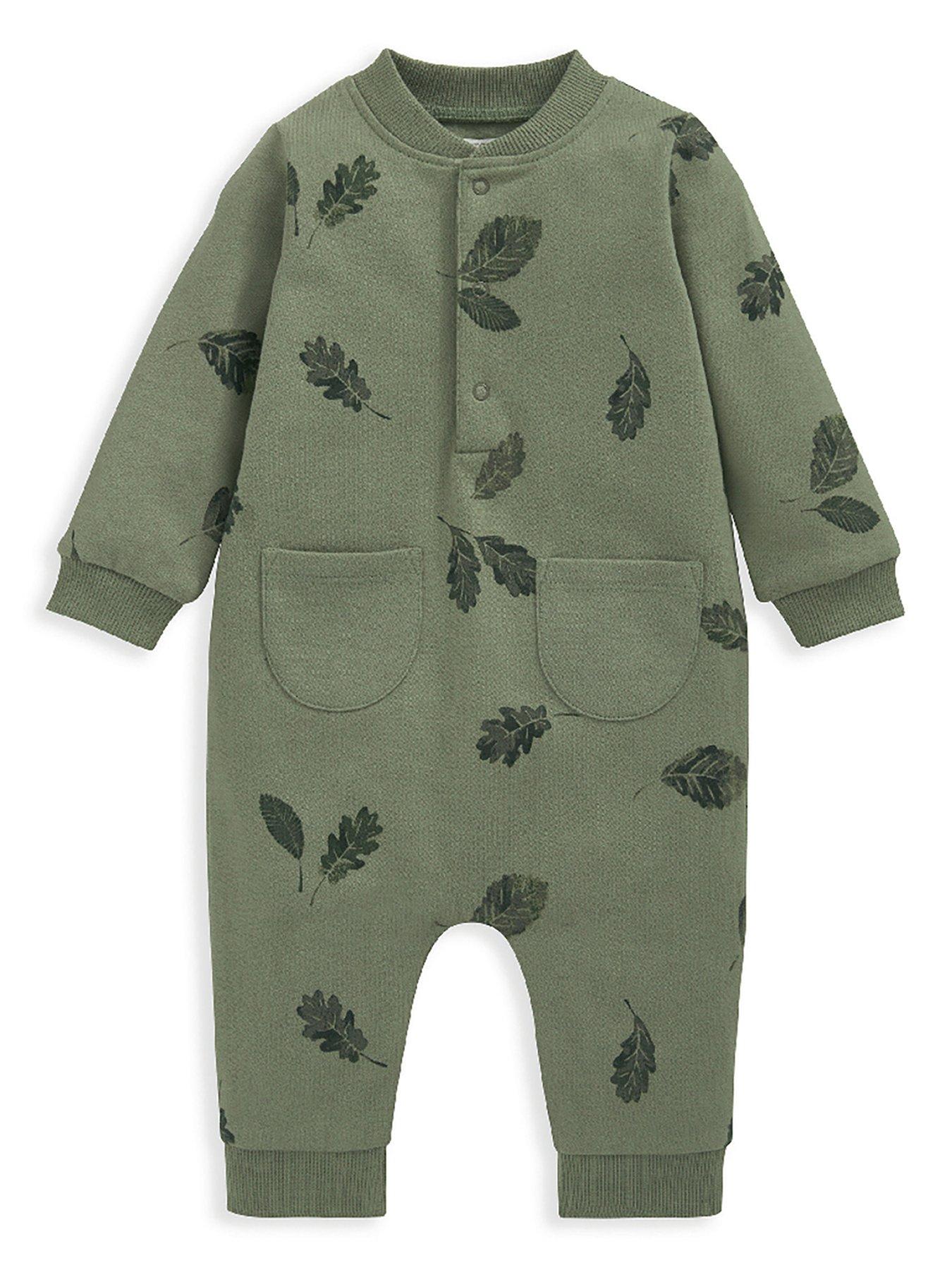 mamas-papas-baby-boys-acorn-sweat-romper-green