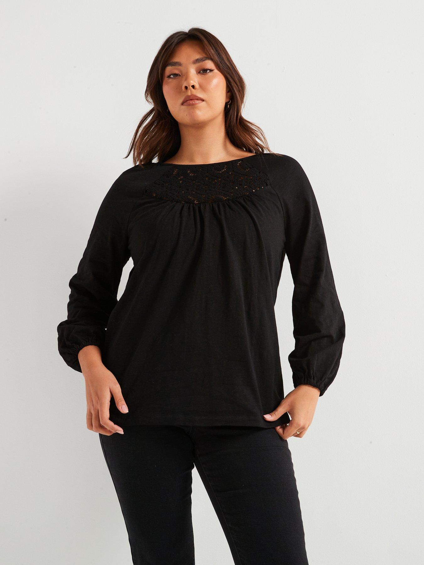 v-by-very-curve-crochet-yoke-long-sleeve-topfront