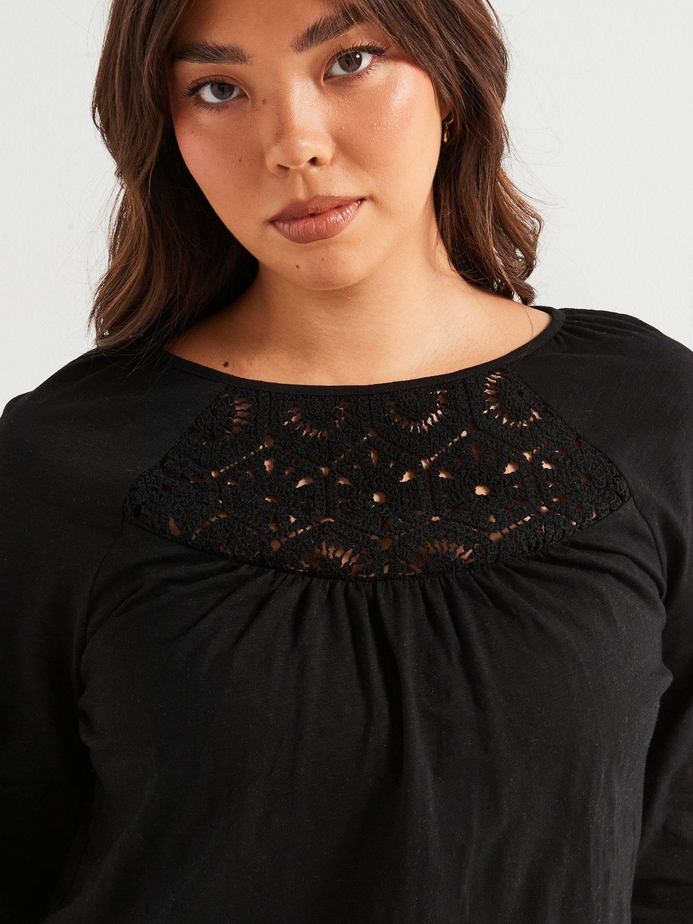 v-by-very-curve-crochet-yoke-long-sleeve-topdetail