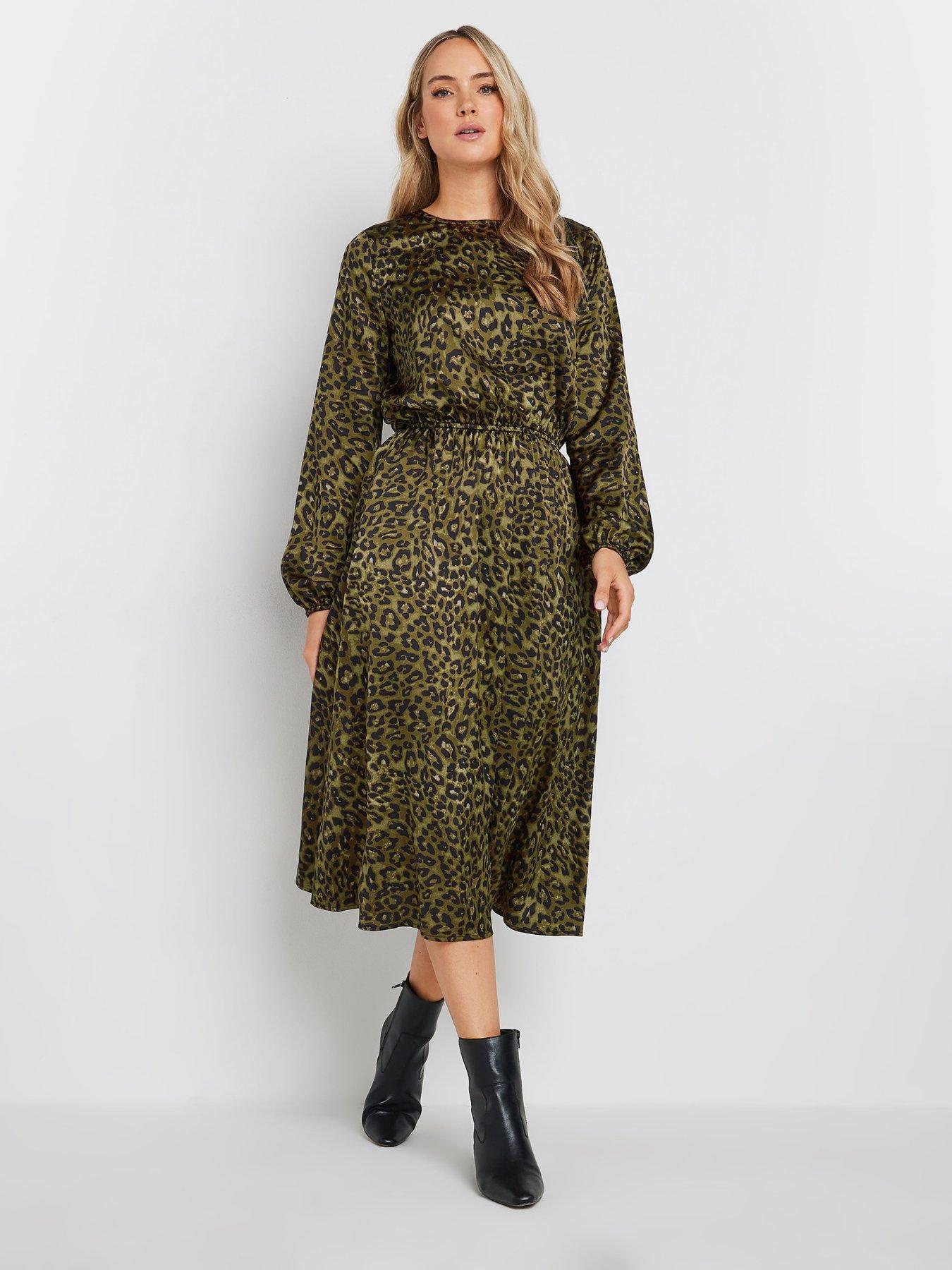 long-tall-sally-animal-sleeve-midi-dress-natural