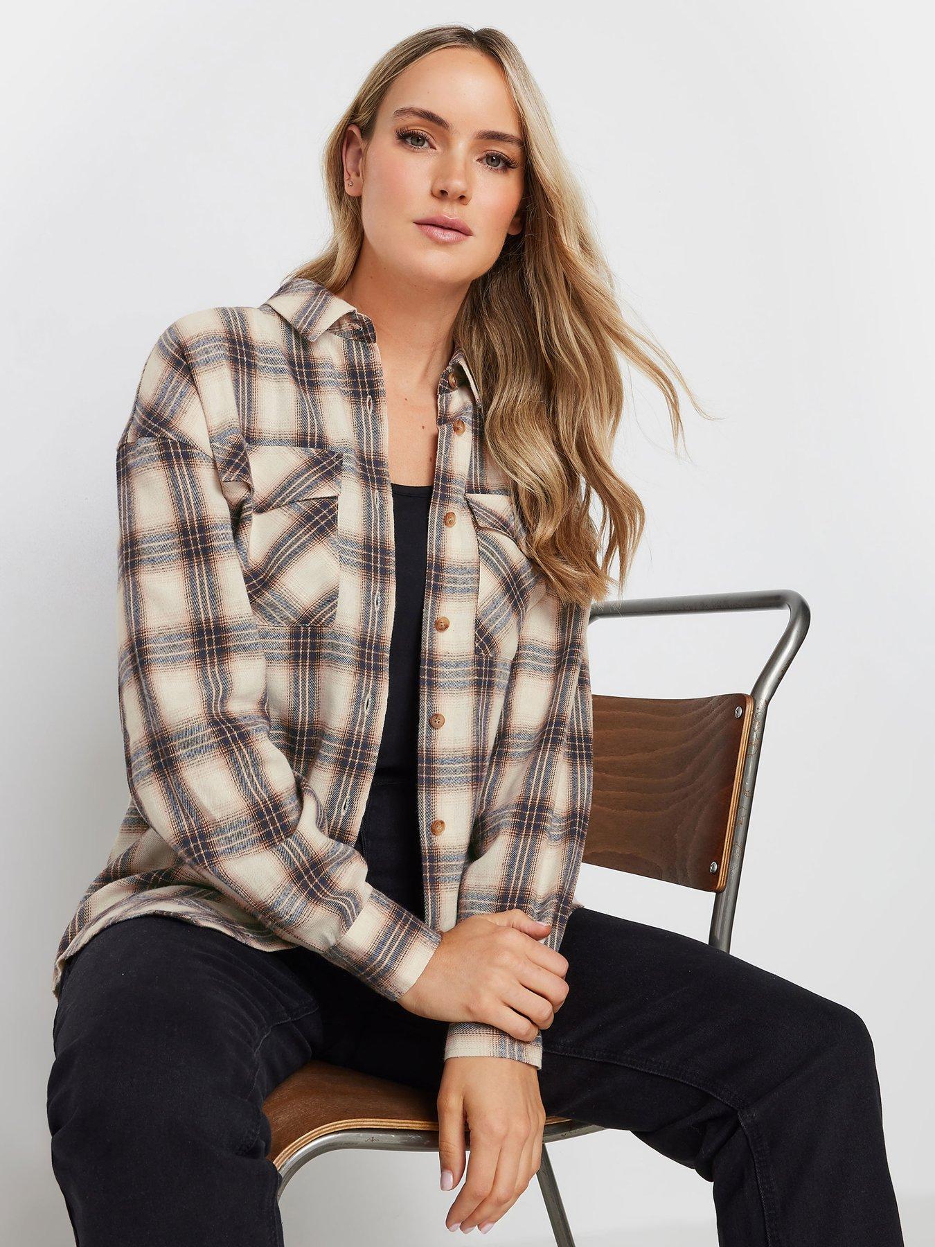 long-tall-sally-tall-drop-shoulder-check-shirtoutfit