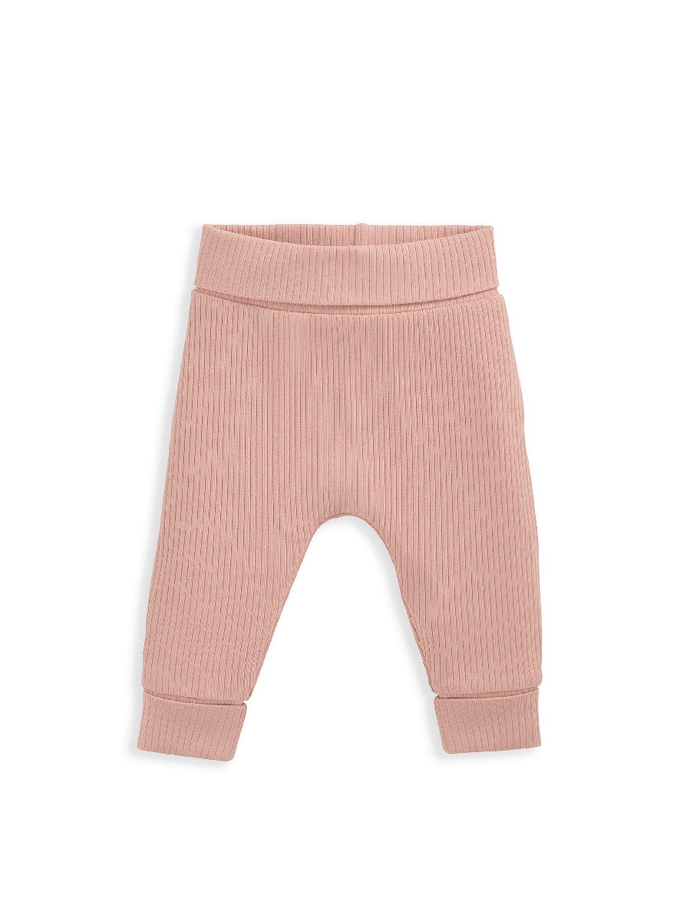 mamas-papas-baby-girlsnbsprib-2-piece-set-pinkoutfit