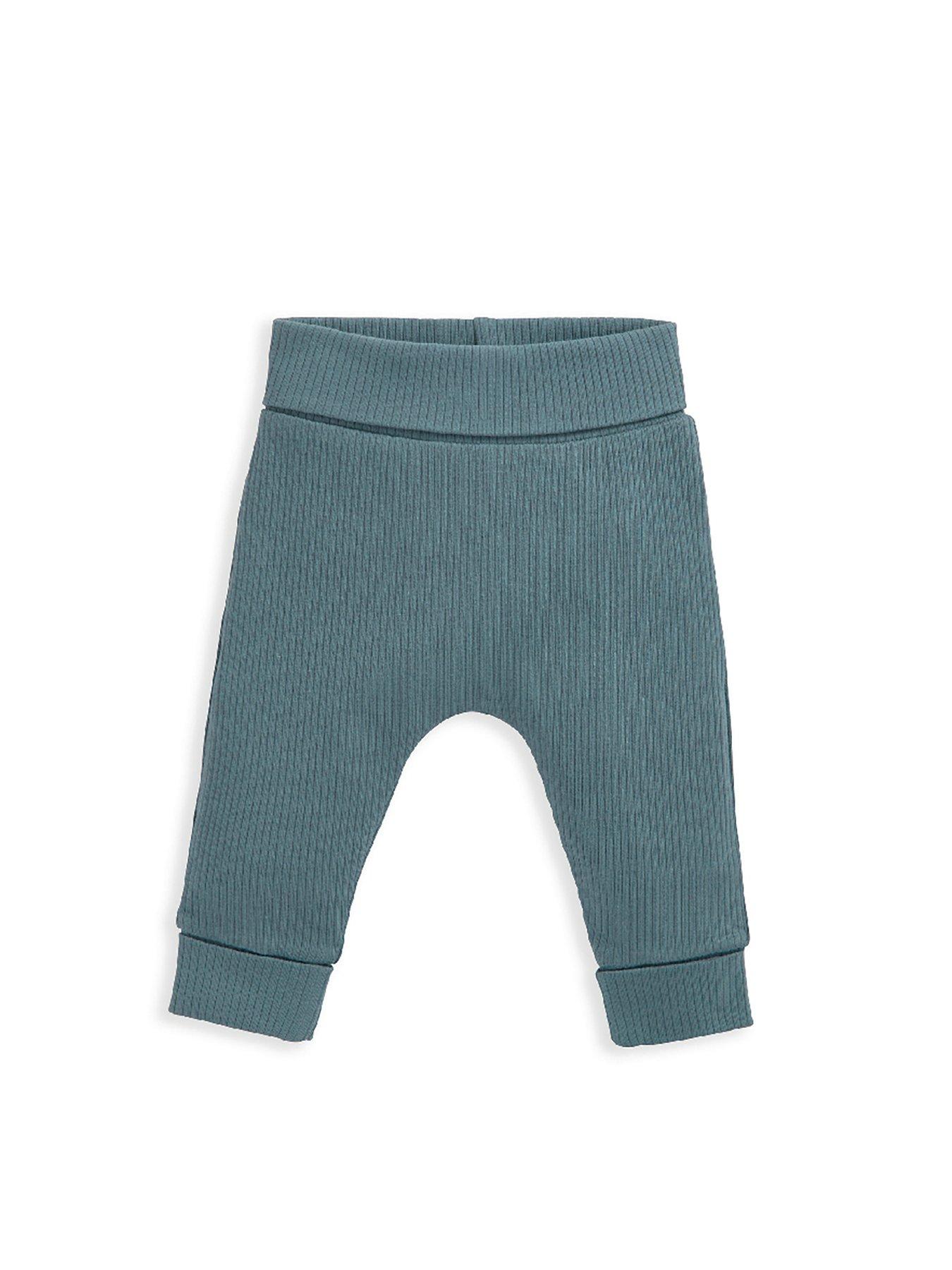 mamas-papas-baby-unisexnbsprib-2-piece-set-blueoutfit