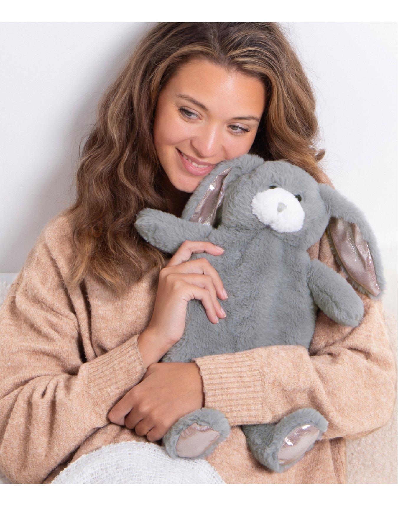 totes-totes-novelty-hot-water-bottle-grey-bunnystillFront