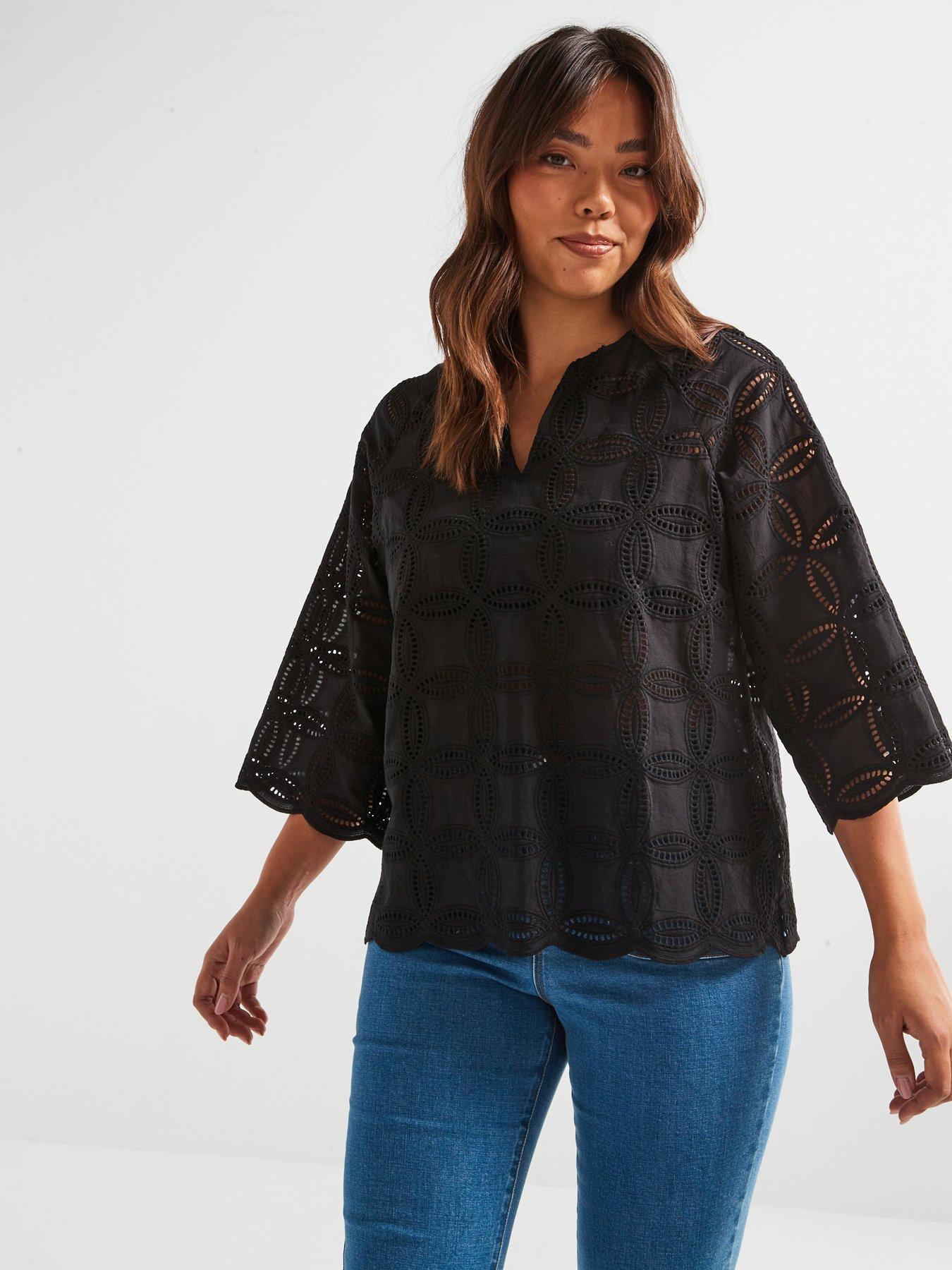 v-by-very-curve-embroidered-blouse-black