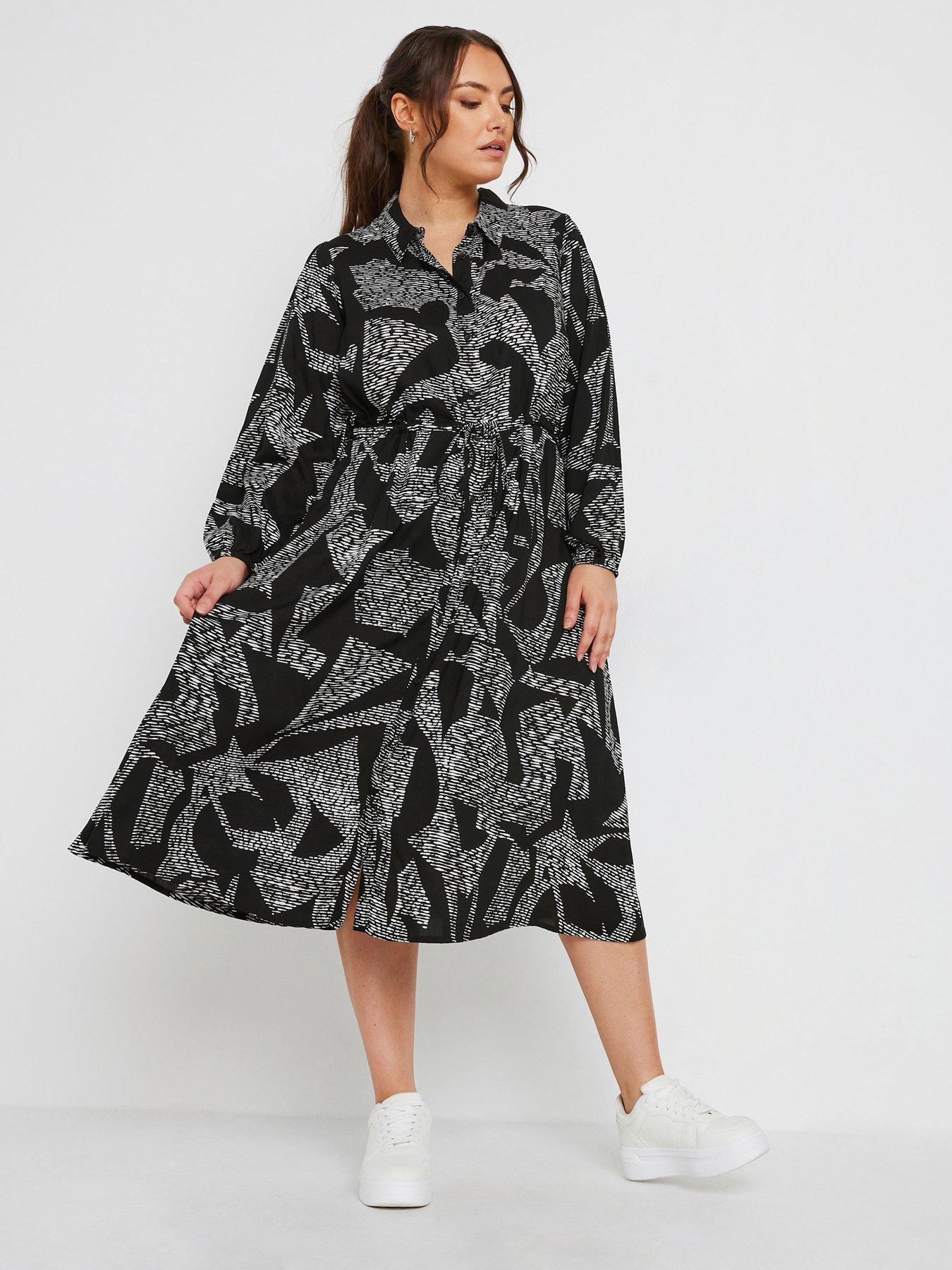 yours-curve-long-sleeve-midaxi-shirt-dress-blackback