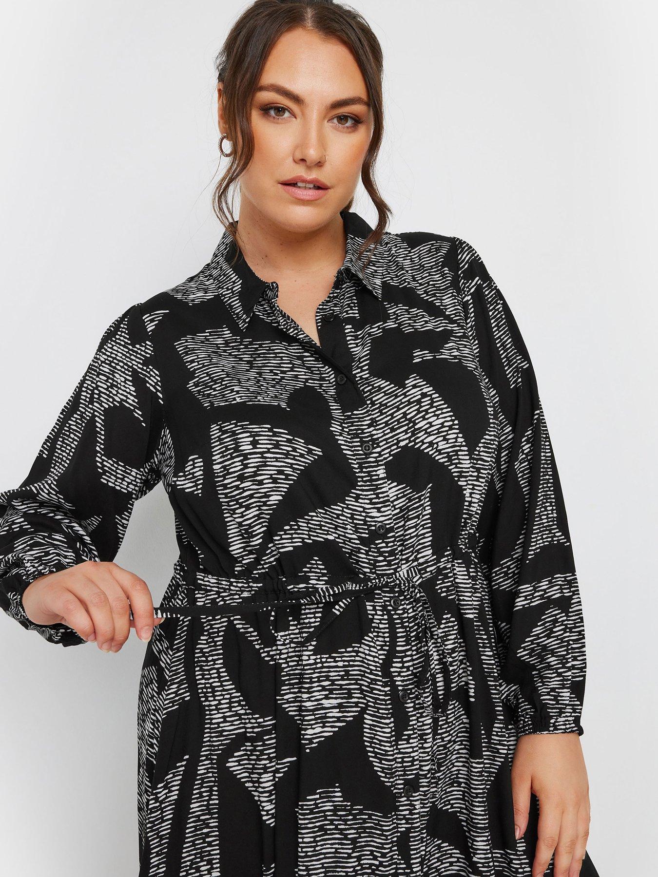 yours-curve-long-sleeve-midaxi-shirt-dress-blackoutfit