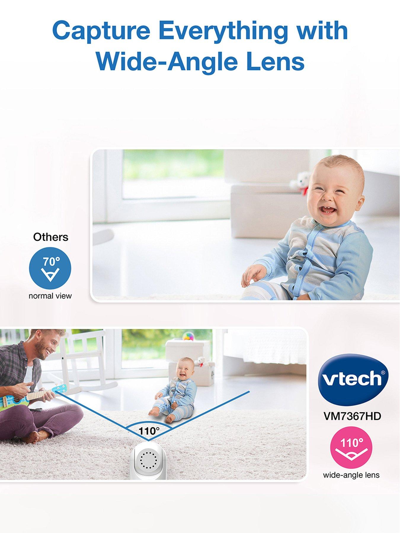 Image 4 of 5 of VTech VM7367HD 7' High-Definition Pan &amp; Tilt Video Monitor