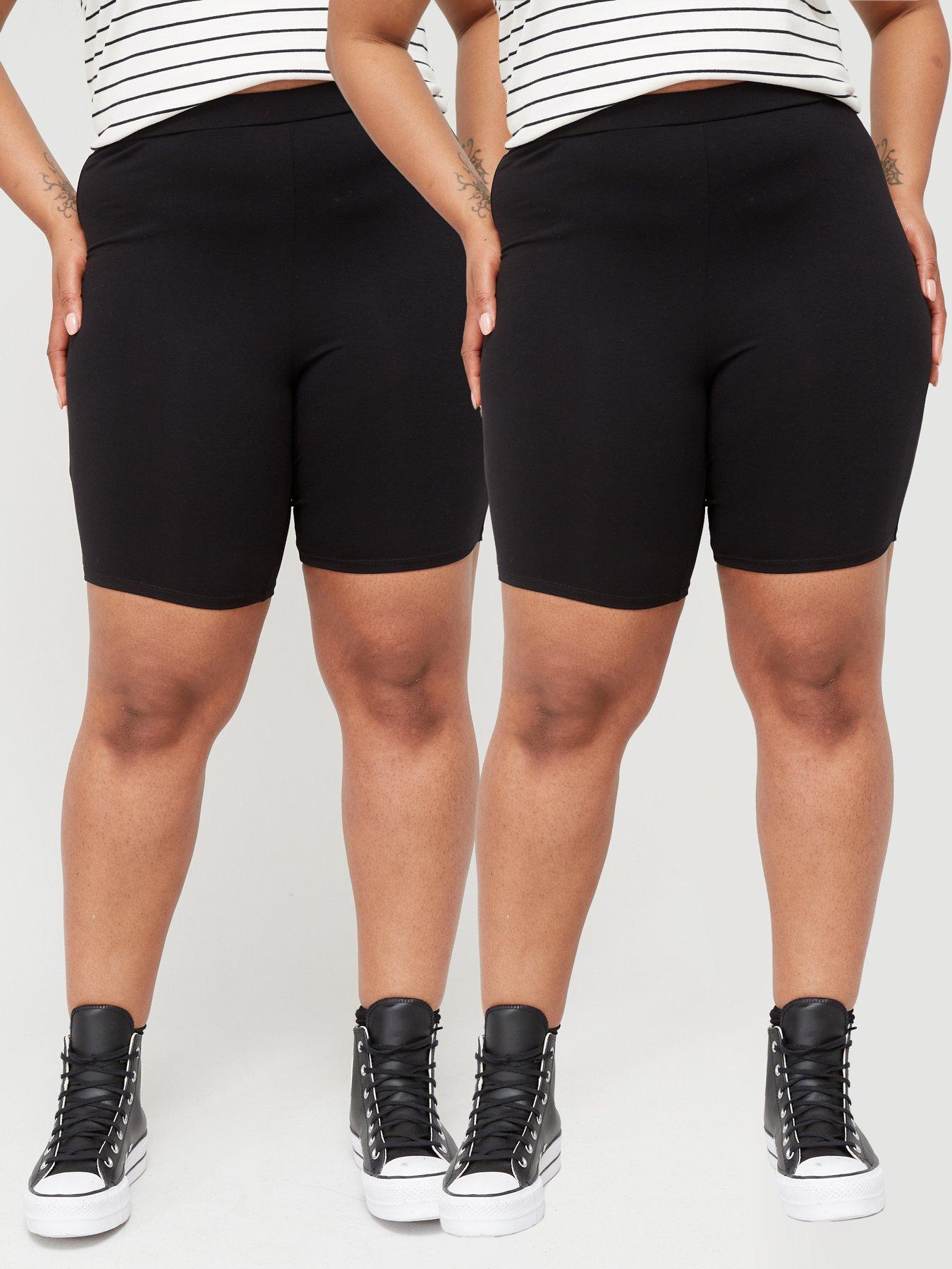 v-by-very-curve-2-pack-cycling-short