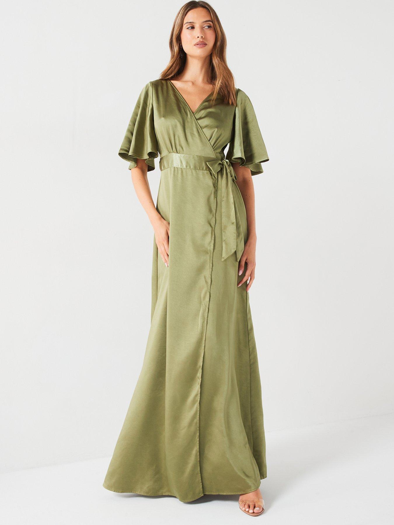 six-stories-wrap-tie-side-satin-bridesmaid-dress-moss-green