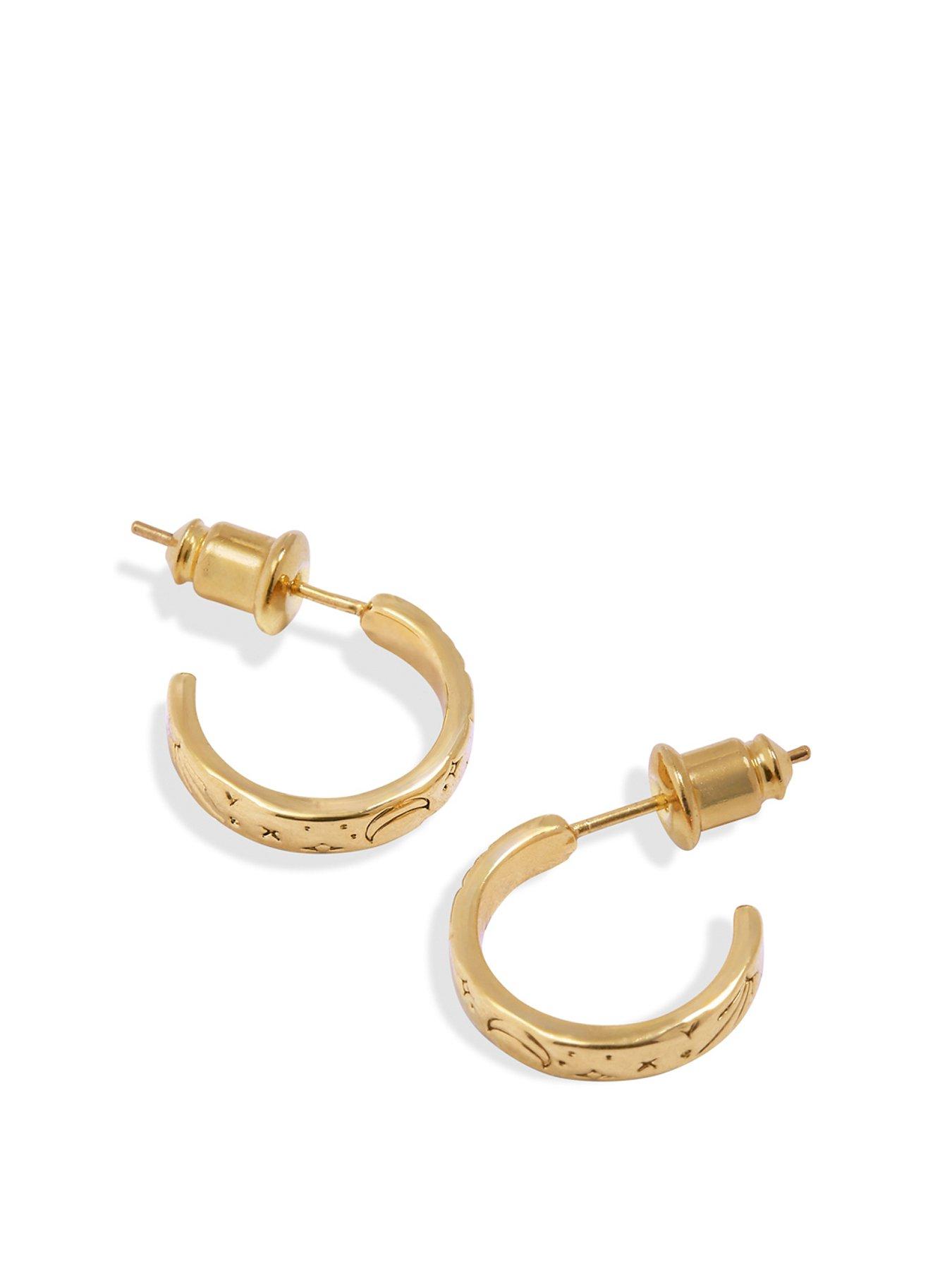 katie-loxton-balance-waterproof-gold-hoop-earrings