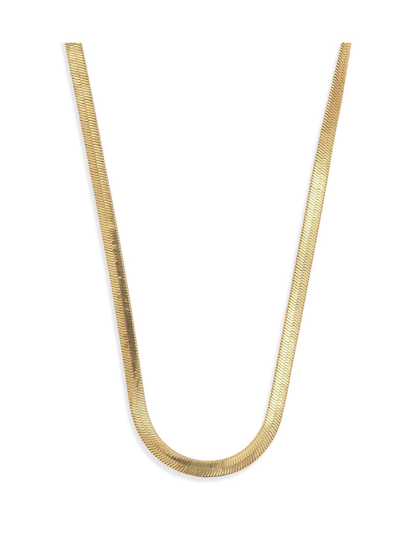 katie-loxton-ciana-waterproof-gold-snake-chain-necklace