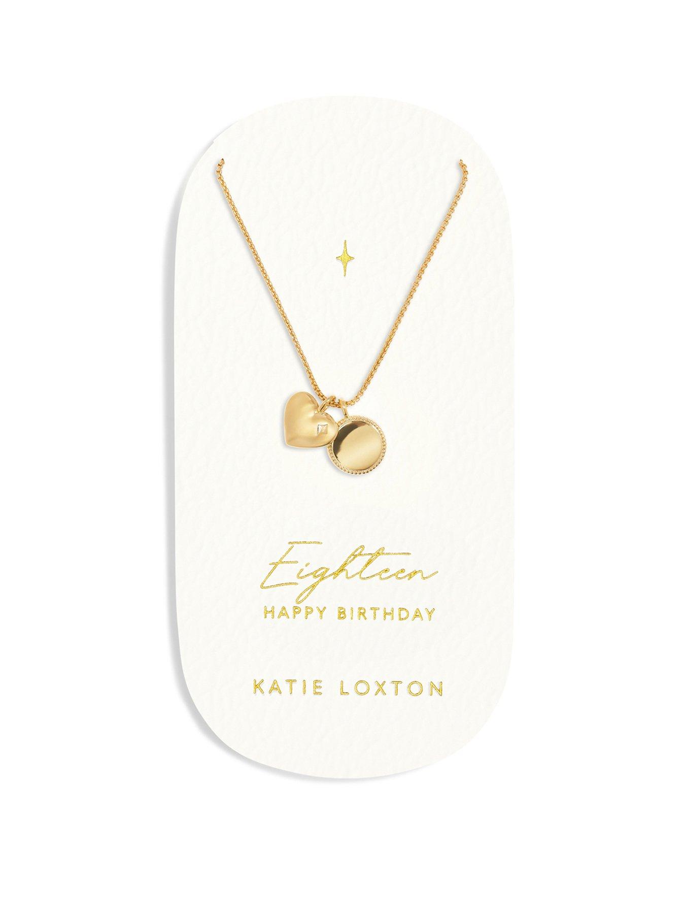 katie-loxton-18th-birthday-waterproof-gold-sentiment-necklace