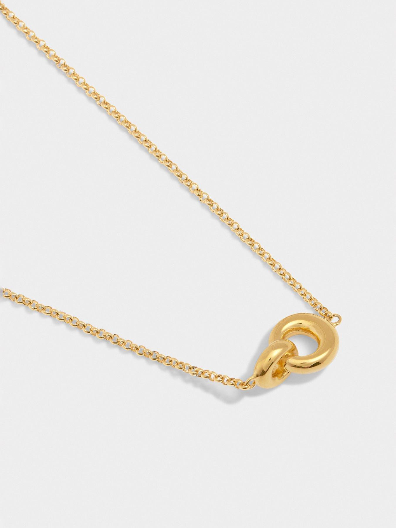 katie-loxton-infinity-waterproof-gold-sentiment-necklacestillFront