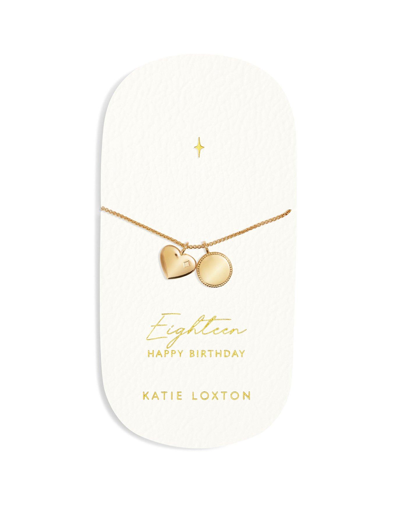 katie-loxton-18th-birthday-waterproof-gold-sentiment-bracelet