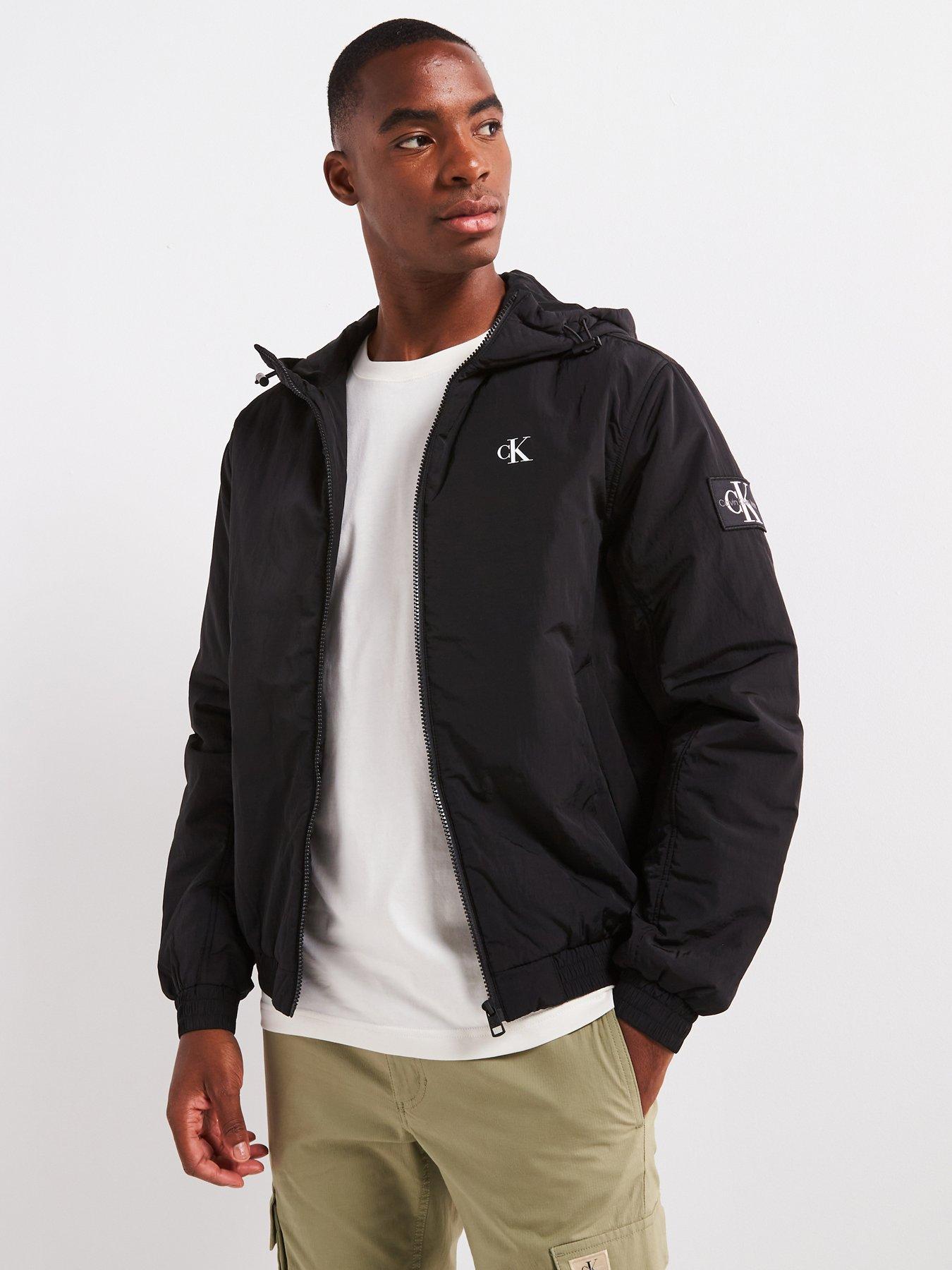 calvin-klein-jeans-padded-hooded-harrington-jacket-blackfront