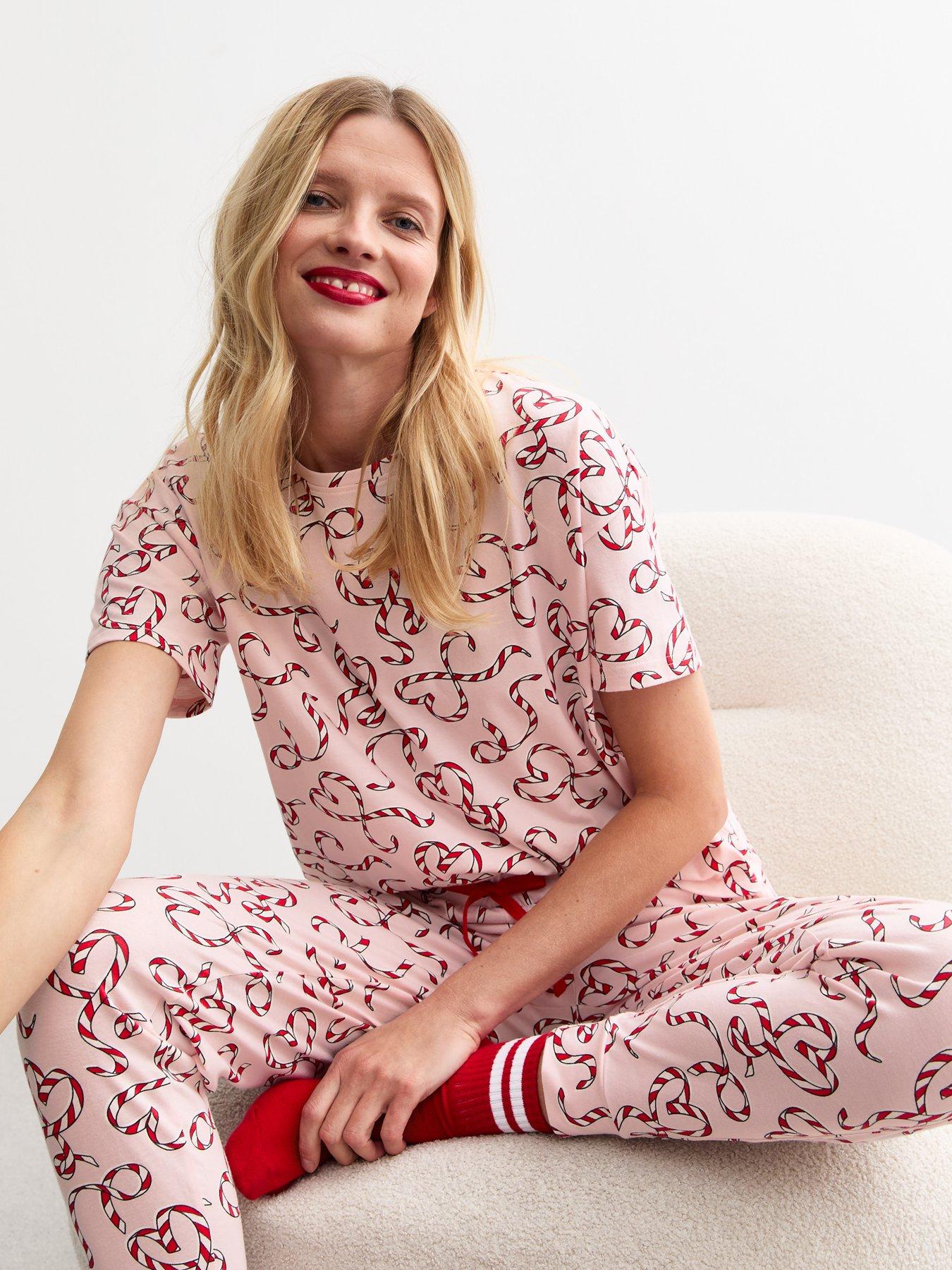 new-look-pink-christmas-jersey-candy-cane-heart-print-pyjama-set