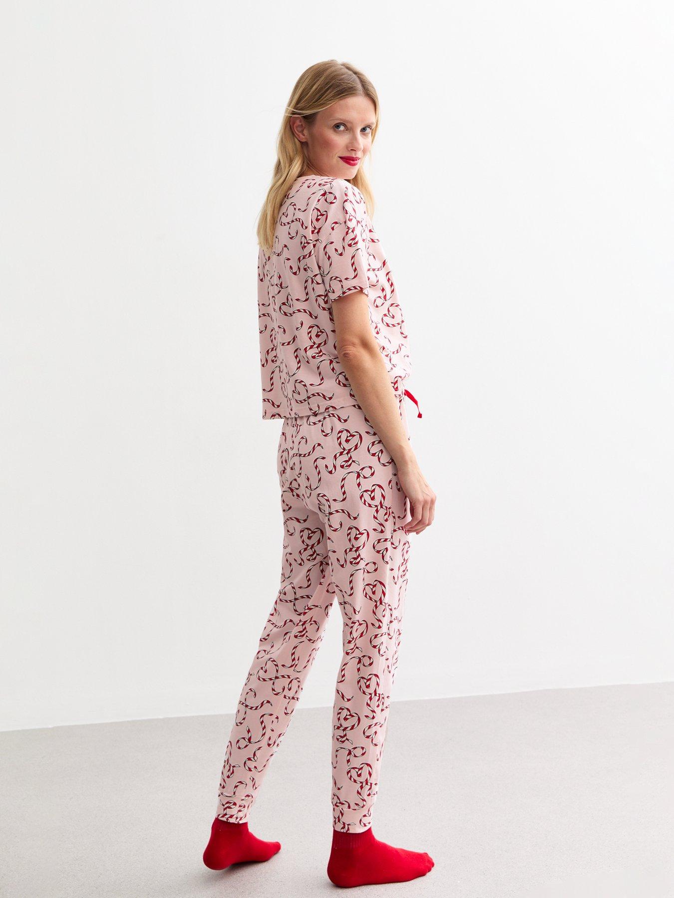 new-look-pink-christmas-jersey-candy-cane-heart-print-pyjama-setstillFront