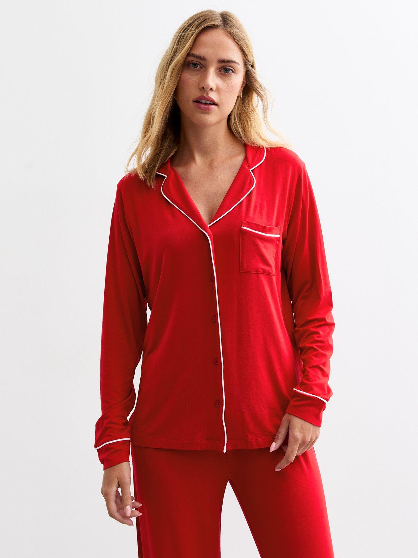 new-look-red-jersey-shirt-trouser-pyjama-setoutfit