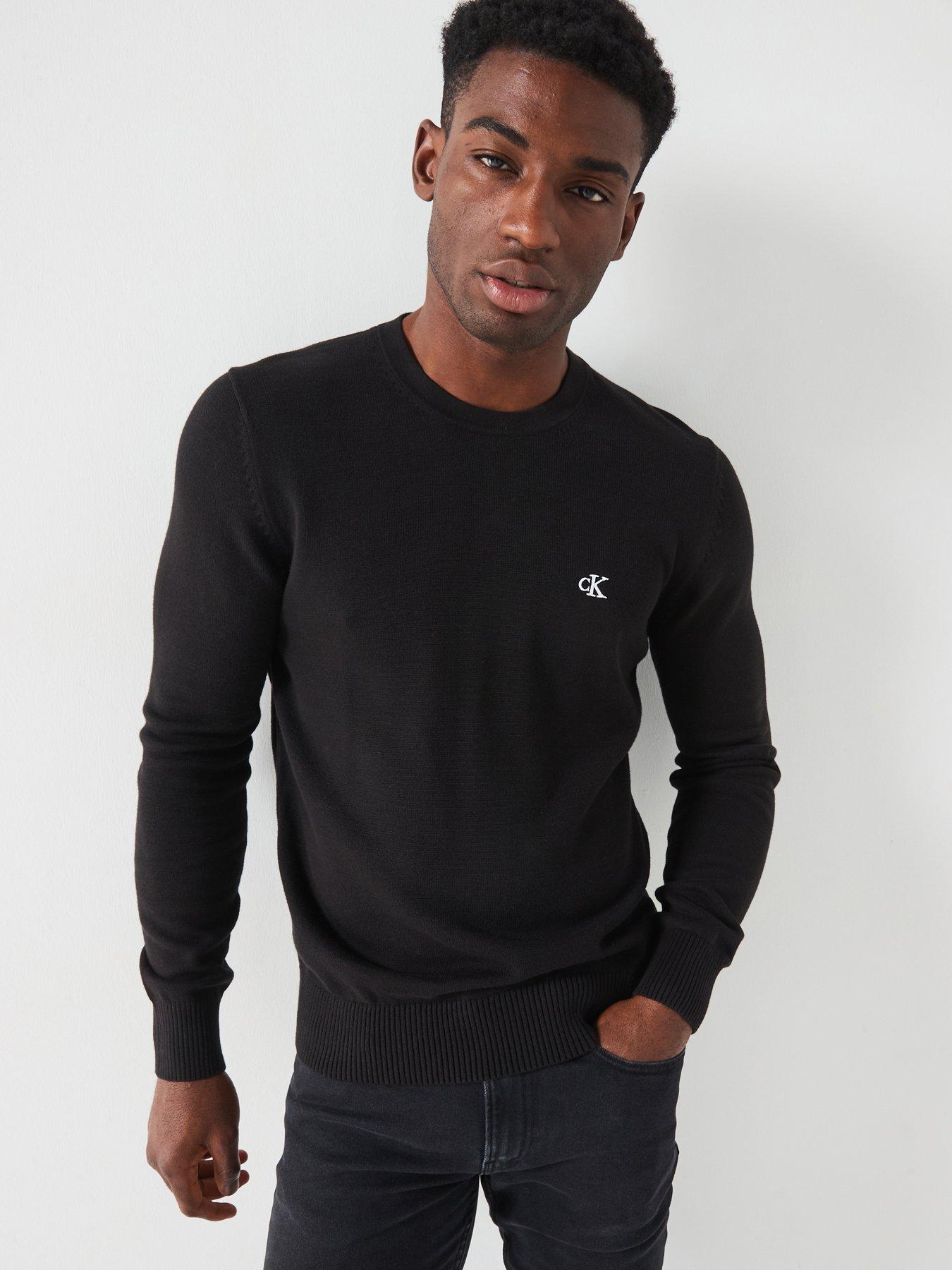 calvin-klein-jeans-modern-crew-neck-knitted-jumper-black