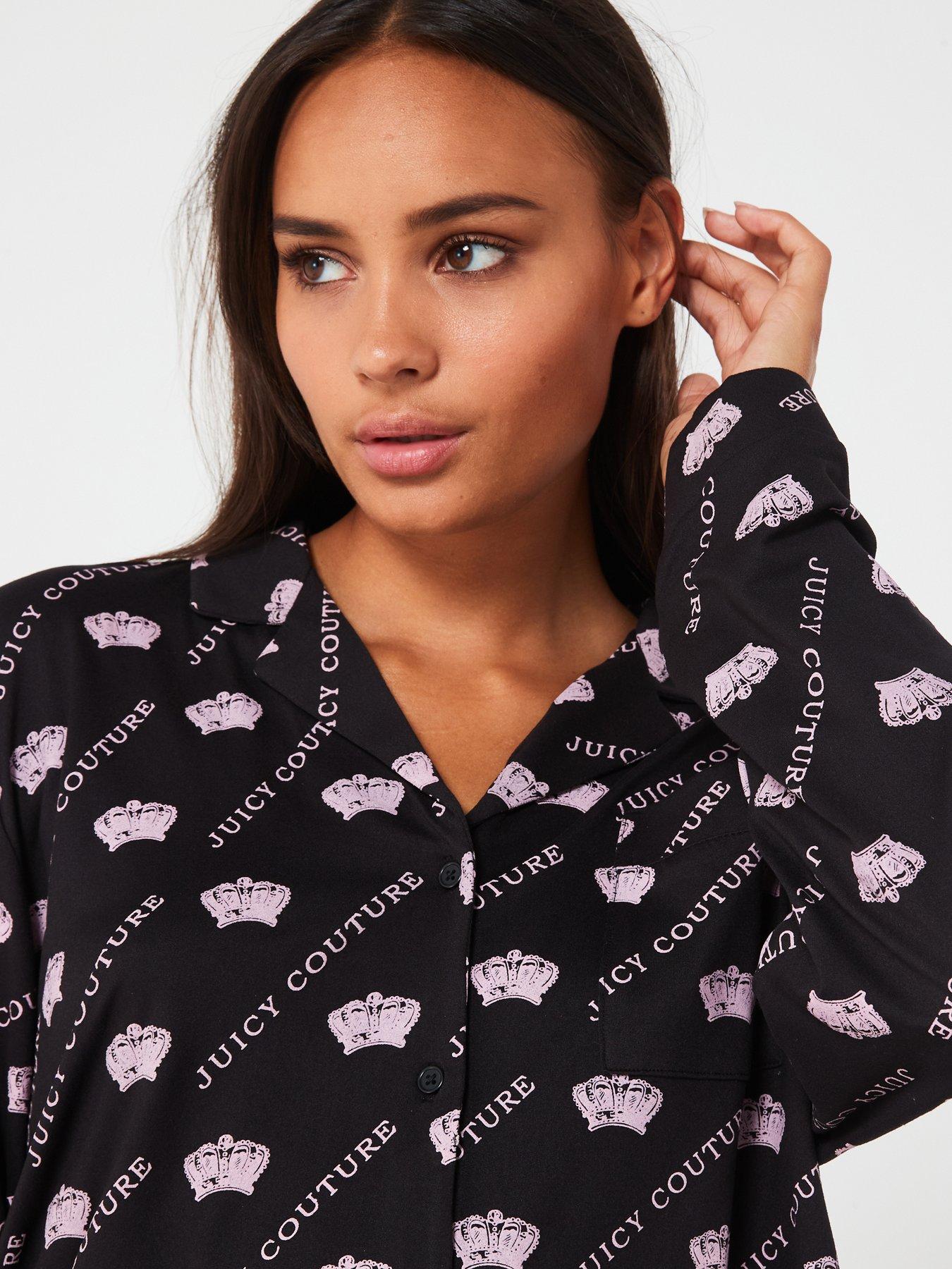 juicy-couture-crown-print-jersey-pyjama-set-blackoutfit