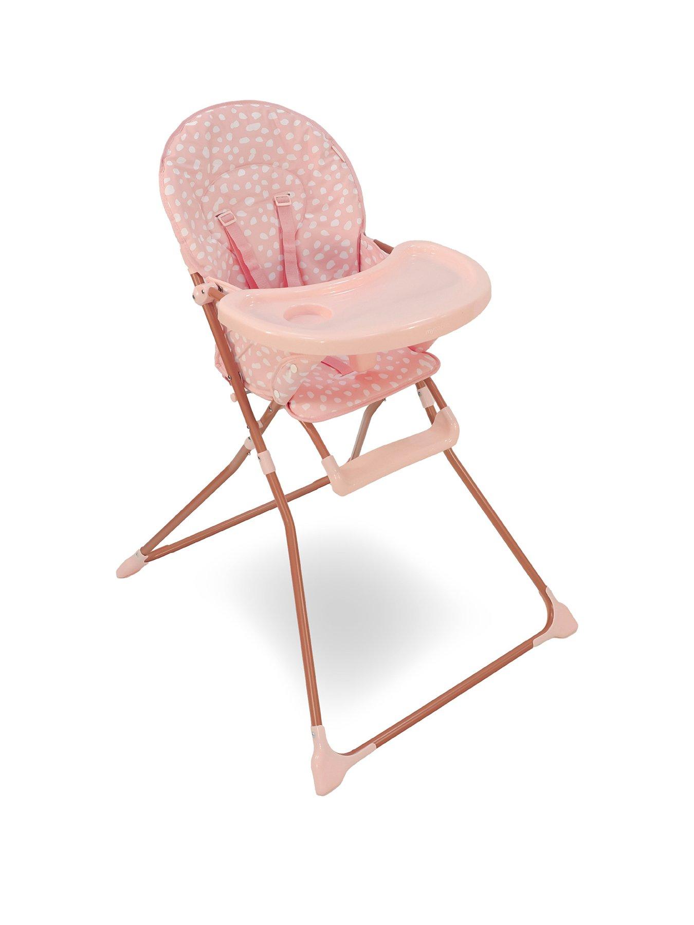 Image of My Babiie MBHC1 Compact Highchair - Pink