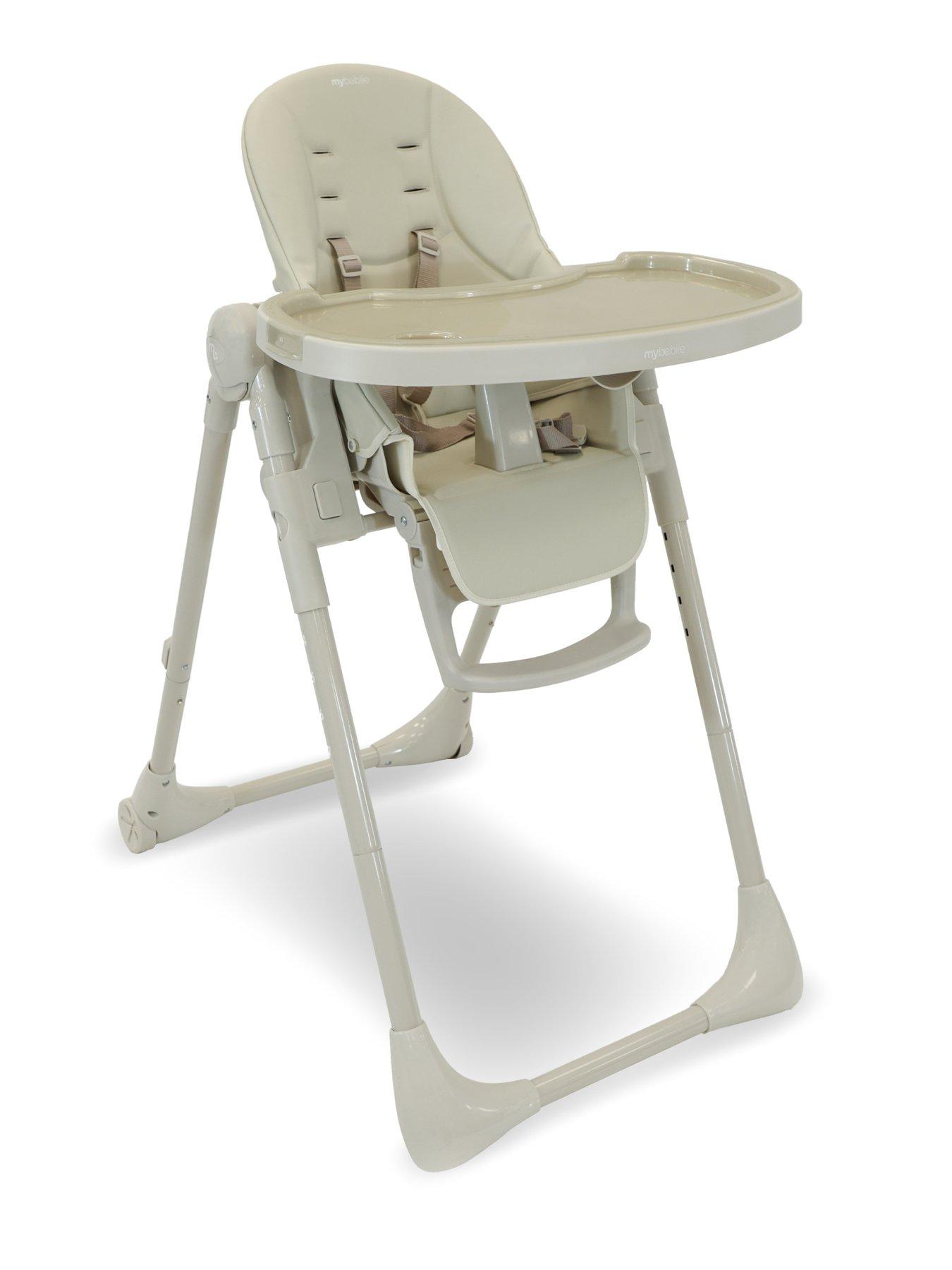 undefined MBHC9 Luxe Highchair from Birth - Oatmeal