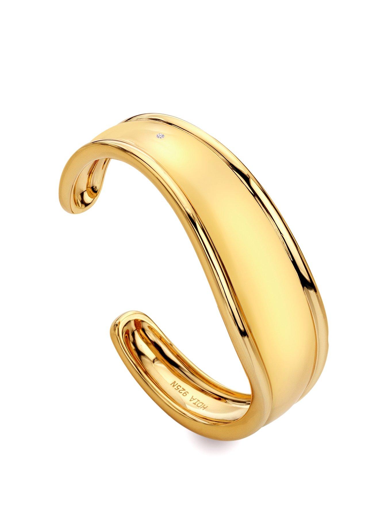 hot-diamonds-hd-x-tg-bangle-gold-plated