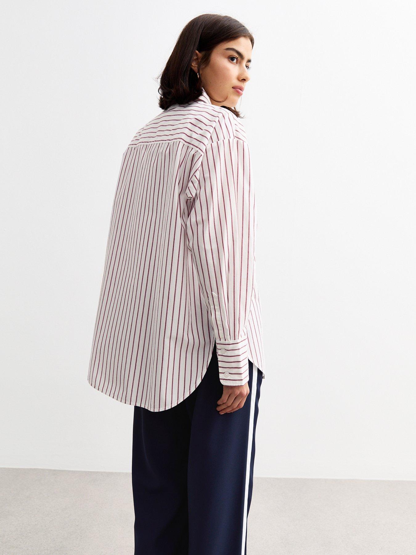 new-look-striped-cotton-poplin-shirt-burgundystillFront