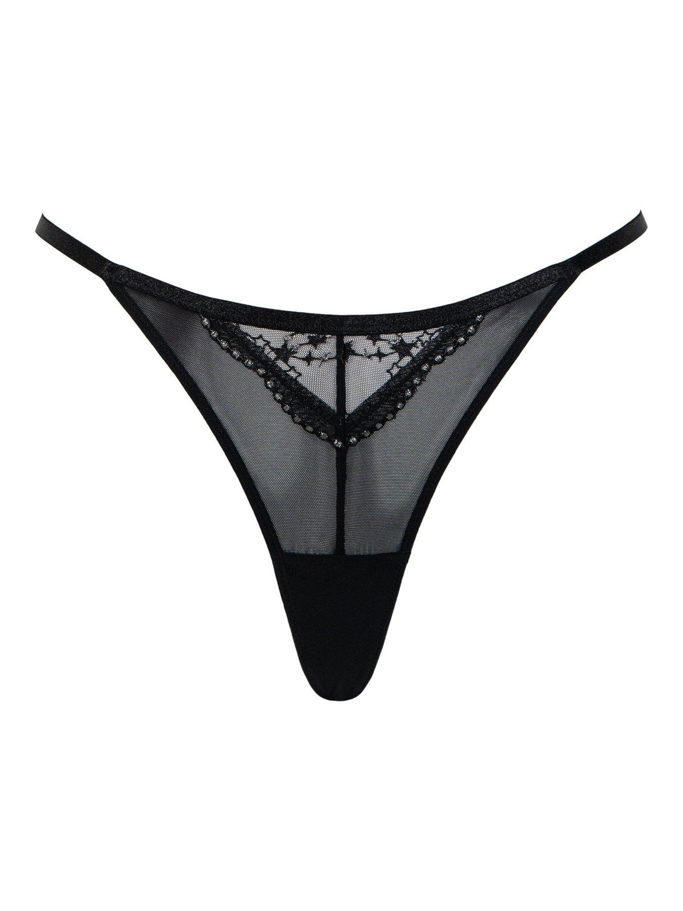 curvy-kate-curvy-kate-stardust-glittering-lurex-thong-black-sparkleoutfit