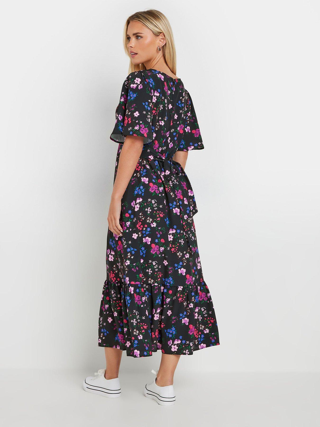 mco-petite-floral-flutter-sleeve-dressstillFront