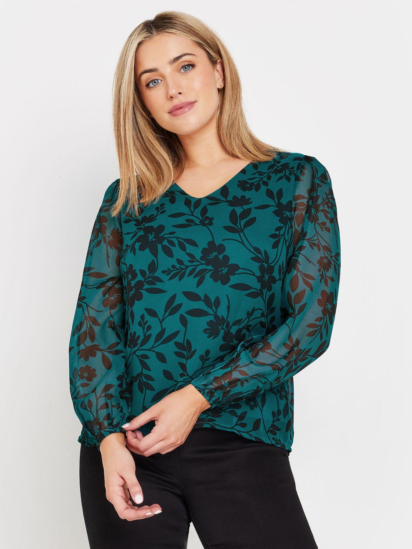 mco-floral-stencil-printed-long-sleeve-blouse