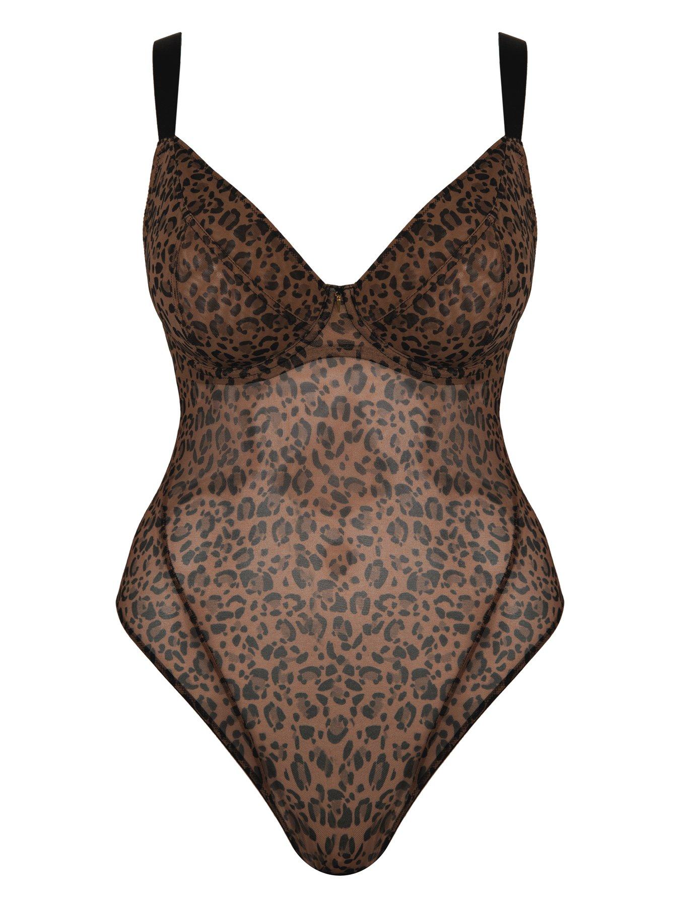 curvy-kate-curvy-kate-cool-cat-non-padded-underwired-plunge-bodysuit-leopard-browndetail