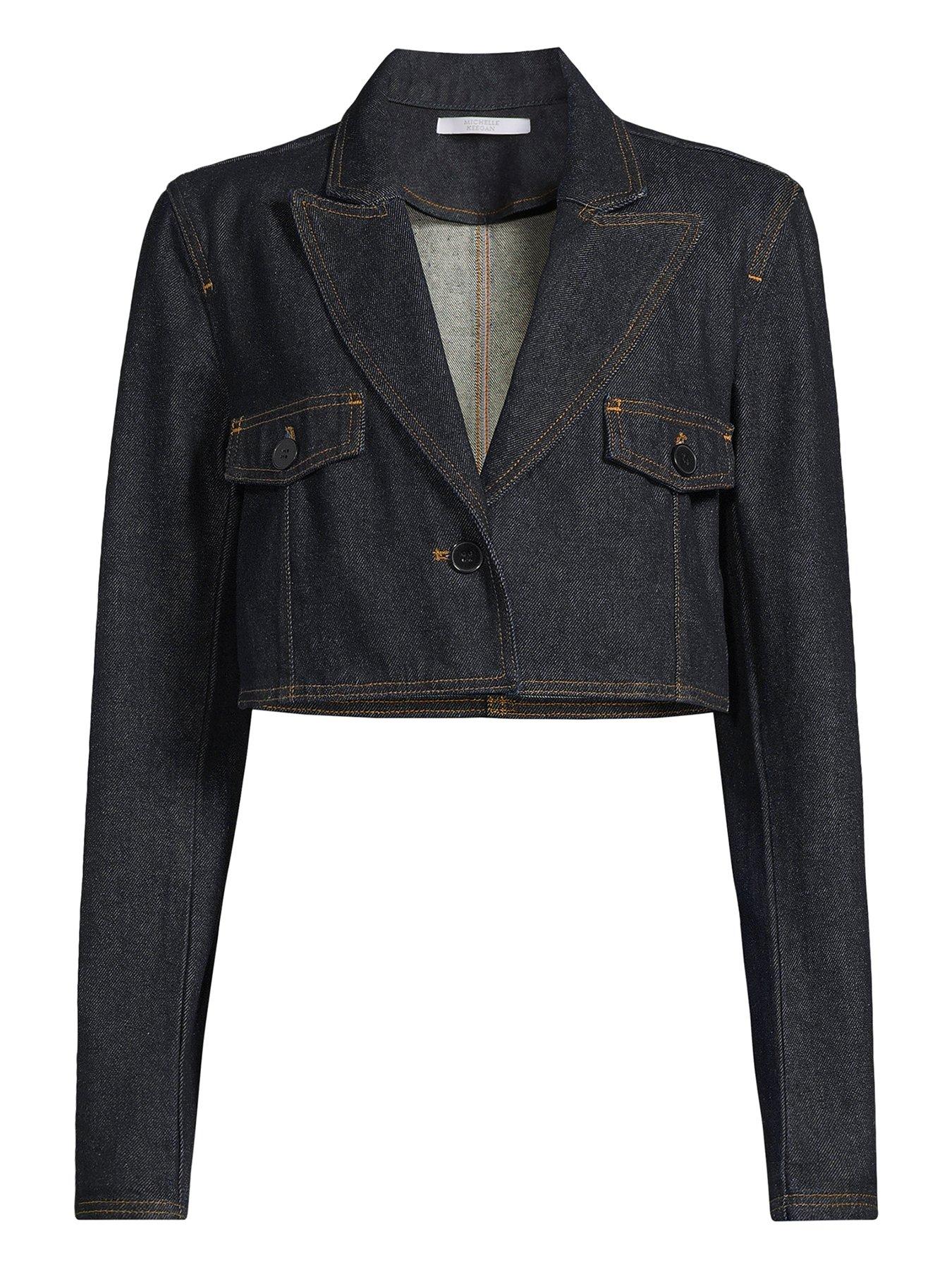 michelle-keegan-cropped-denim-blazer-jacket-dark-bluenbspdetail