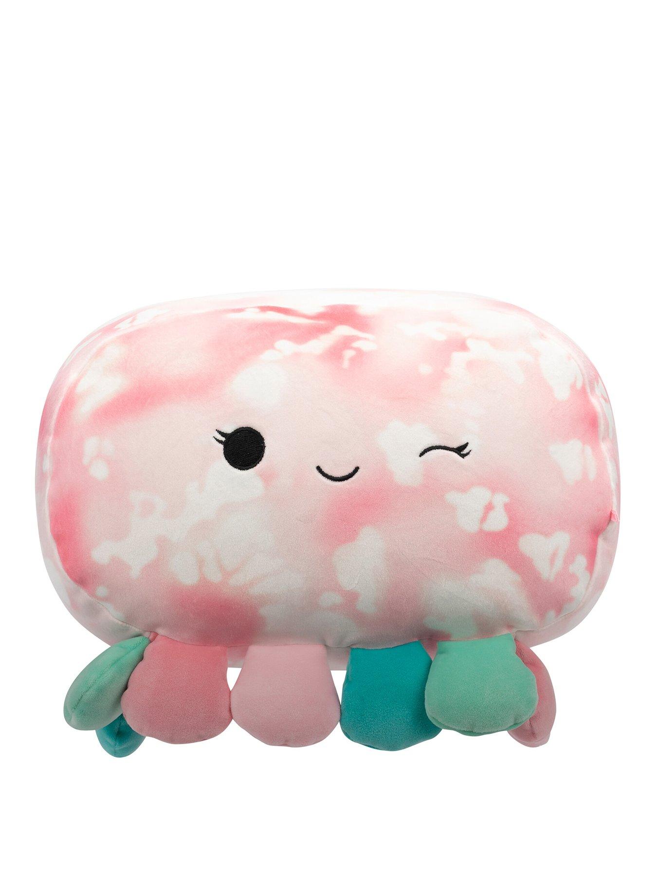Image 1 of 7 of Squishmallows Stackables&nbsp;12-Inch&nbsp;Medium Plush -&nbsp;Oshun the&nbsp;Pink Tie-Dye Octopus