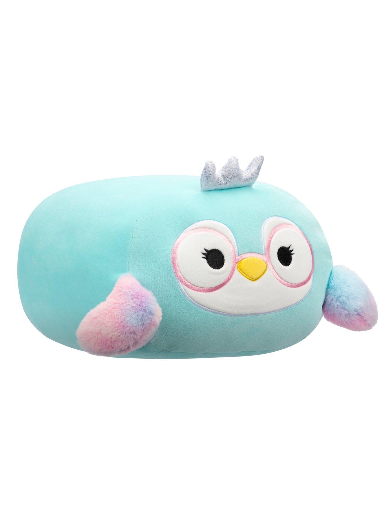 squishmallows-12-inch-medium-plush-stackablesnbsp-nbspcecilia-thenbspblue-swan-withnbspcrownstillFront