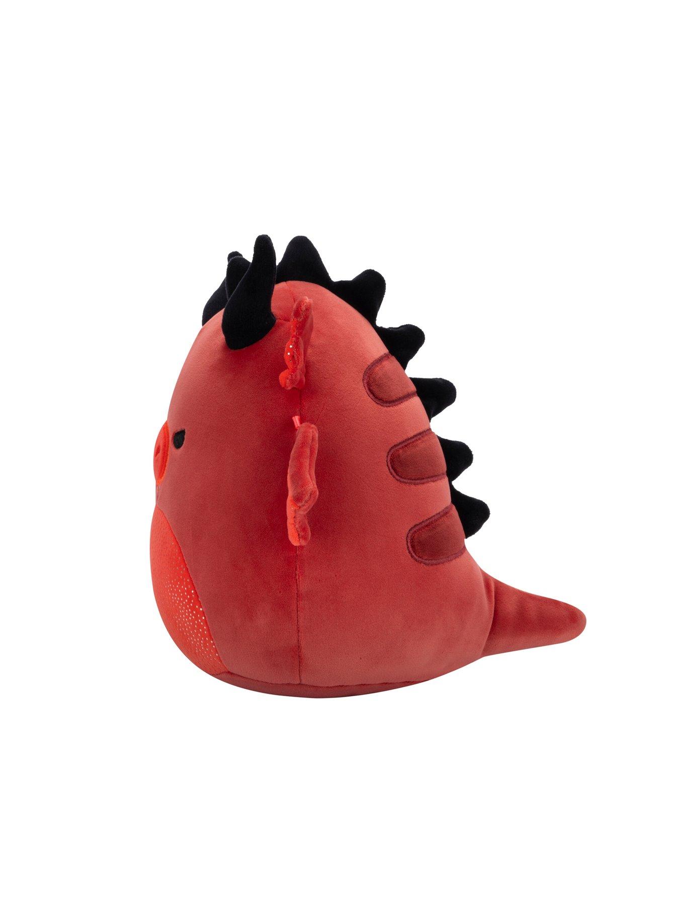 Image 5 of 8 of Squishmallows 7.5-Inch&nbsp;Little Plush - Salami the&nbsp;Red Dragon (with&nbsp;Angry Eyes and Sparkle Belly)