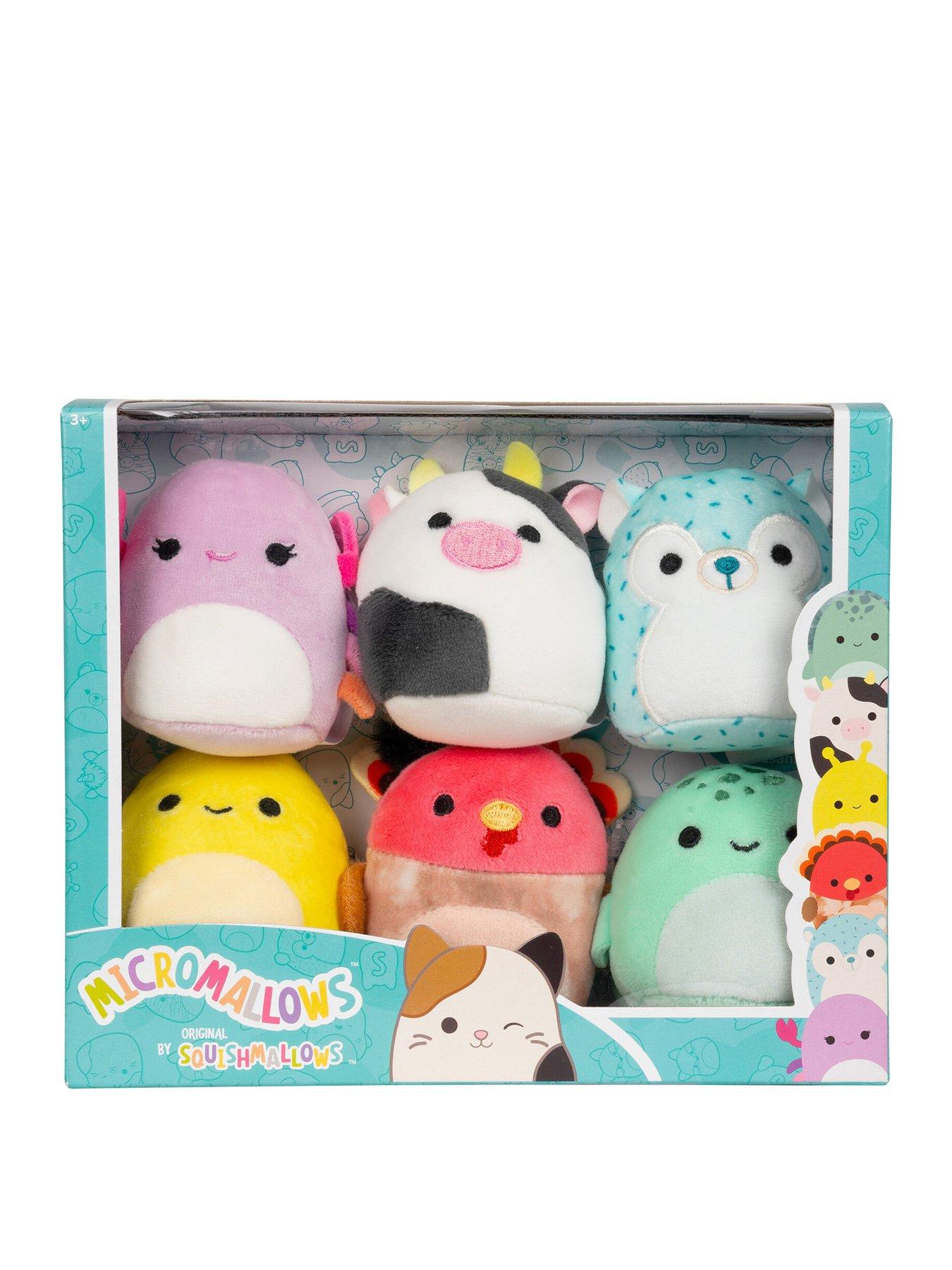 Image 1 of 7 of Squishmallows Micromallows&nbsp;6 Pack Plush (2.5" Squishmallows) (Cailey, Connor, Gavi, Zarina, Hasani, Cole)