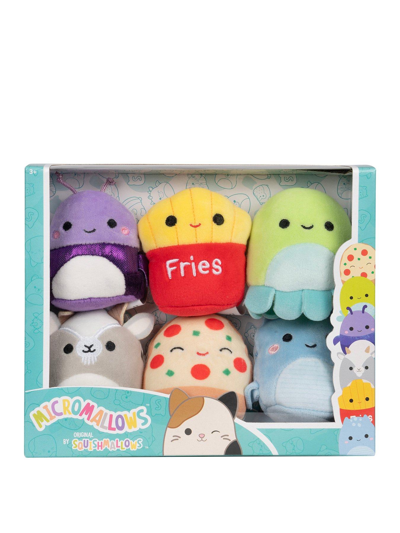 undefined Micromallows 6 Pack Plush (2.5-Inch Axel, Lune, Floyd, Orphie, Pep, Walker)