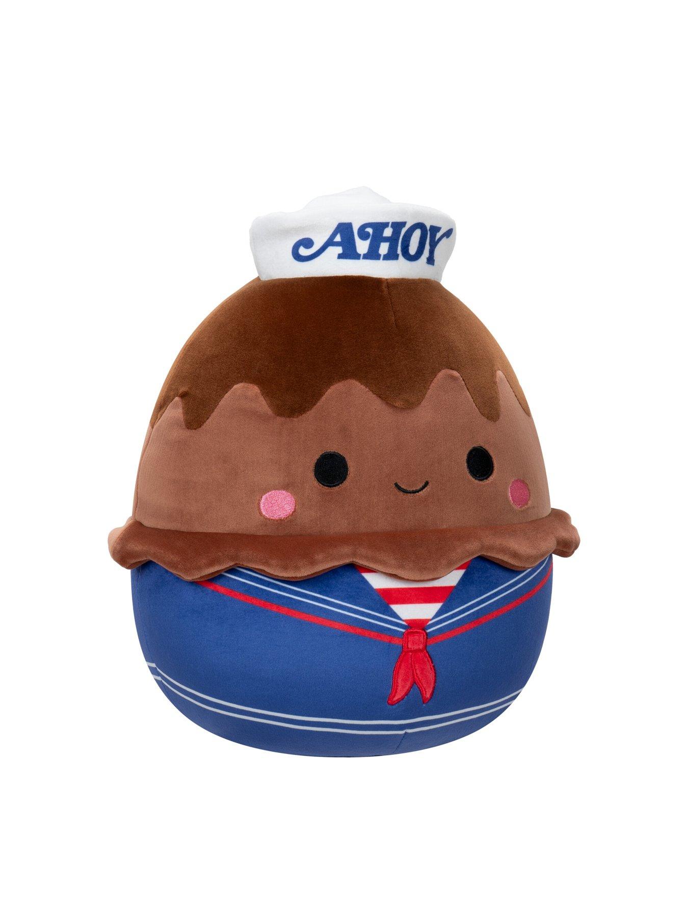 Image 2 of 6 of Squishmallows Squishmallows Original &ldquo;Stranger Things&rdquo; 10-Inch Chocolate Pudding Plush