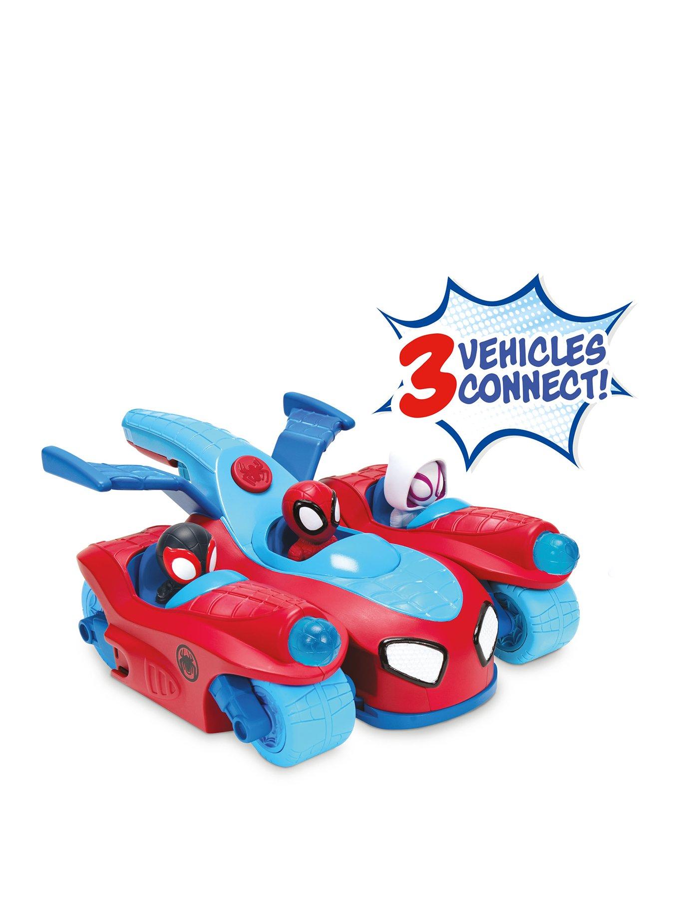 Image 1 of 8 of Spiderman MARVEL Spidey and His Amazing Friends Spidey Team Split Racer