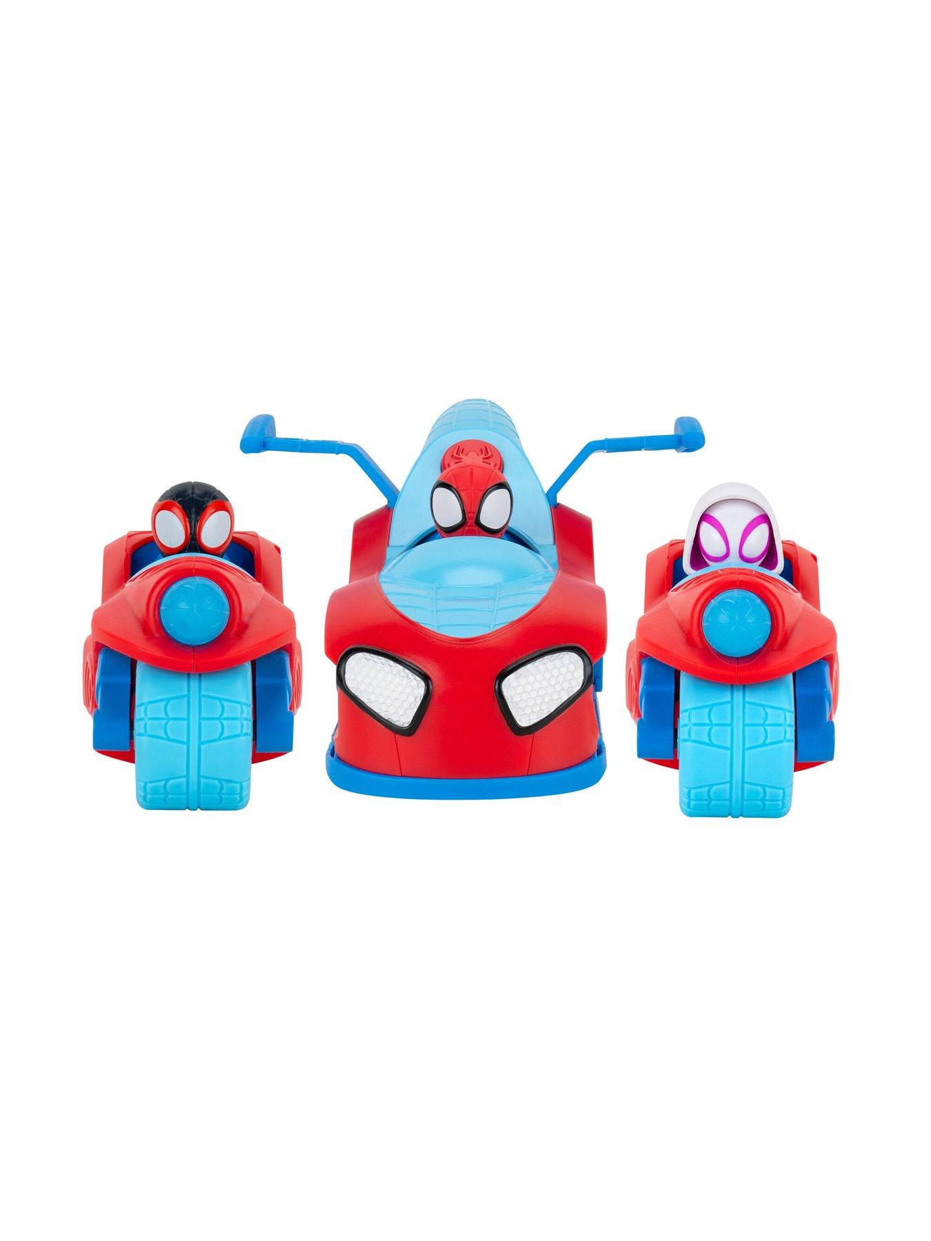 Image 2 of 8 of Spiderman MARVEL Spidey and His Amazing Friends Spidey Team Split Racer