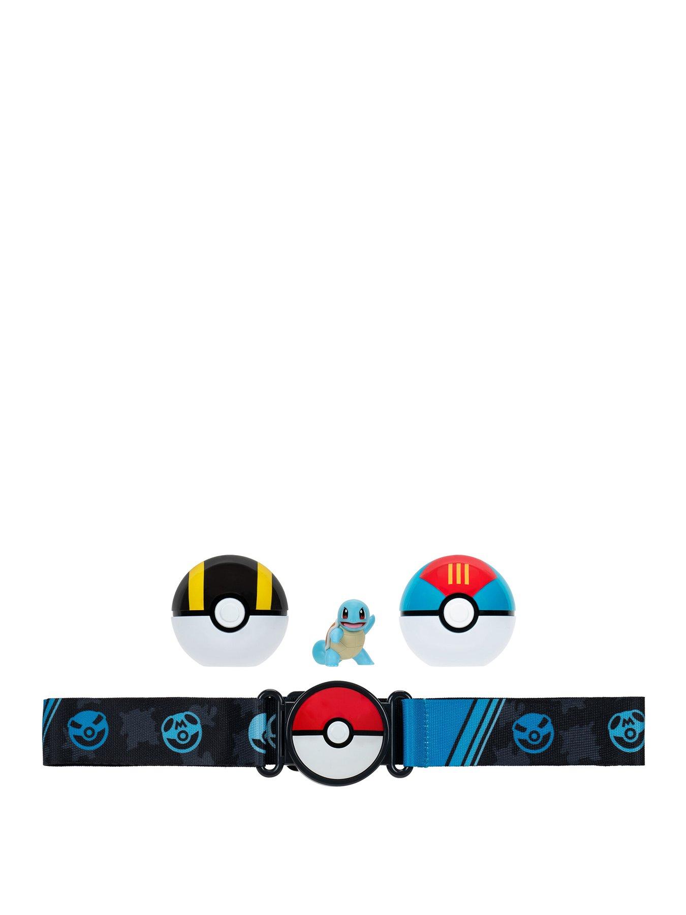 Image of Pokemon Clip ‘N’ Go Belt Set - 2-Inch Squirtle Battle Figure with Clip ‘N’ Go Belt
