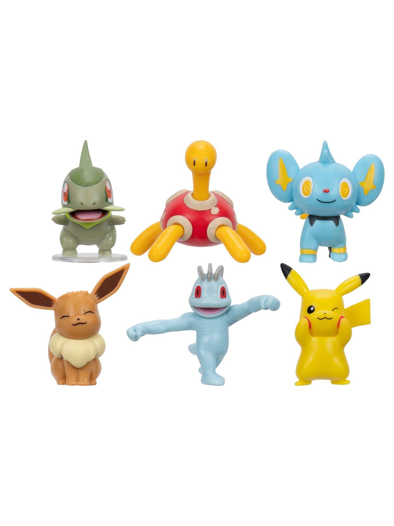 pokemon-pkw-battle-figure-multipack-6pk-2-pikachu-8-shuckle-axew-shinx-eevee-2-machop-w8stillFront