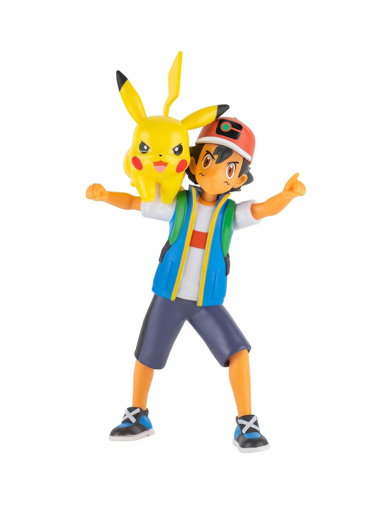 pokemon-ash-ketchum-battle-feature-figure-45-inch-battle-ready-figure-with-2-inch-pikachu-battle-figurenbsp