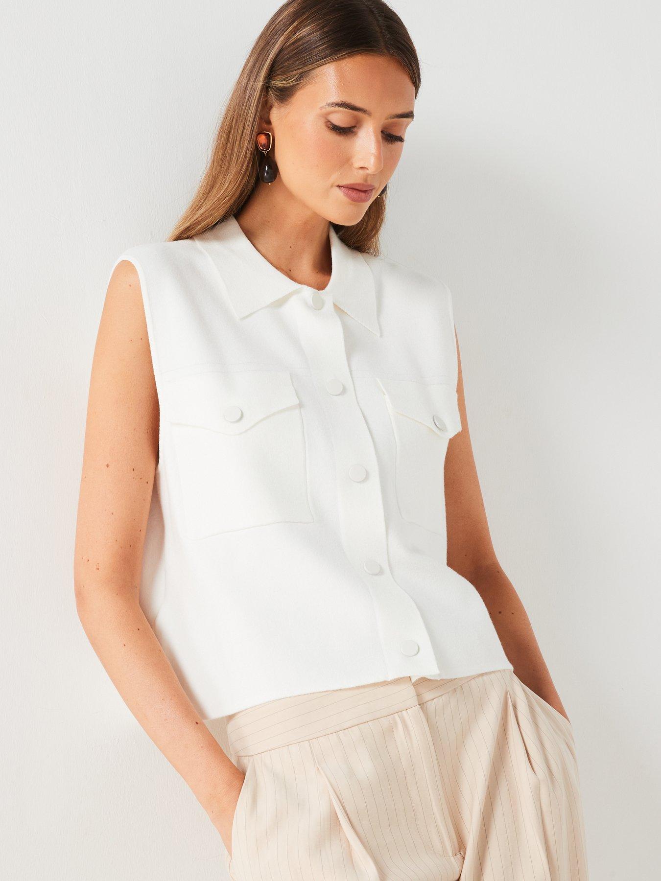 mango-sleeveless-pocket-topoutfit