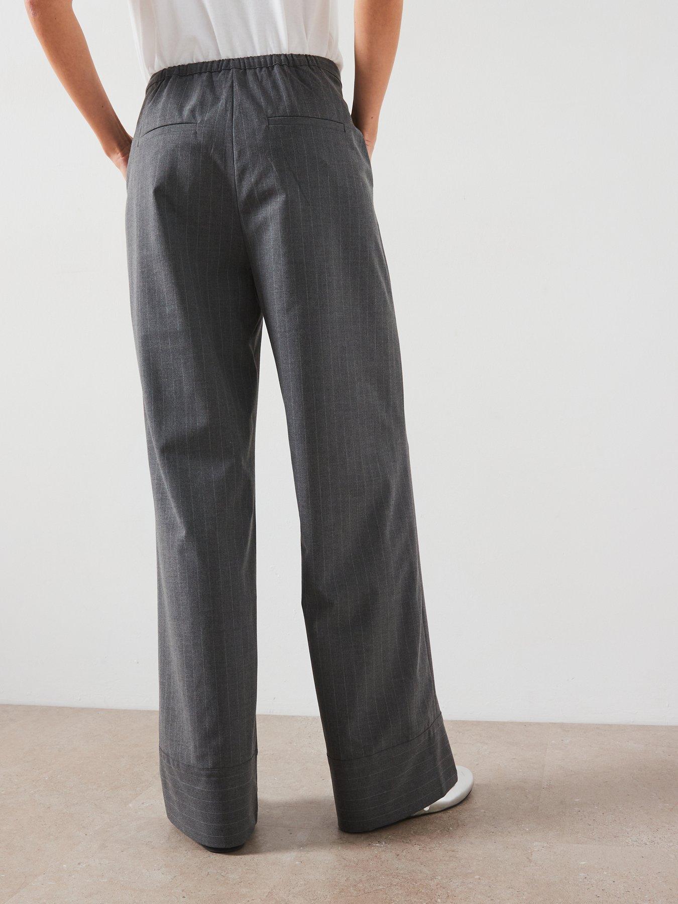 mango-stripe-straight-trousers-greystillFront