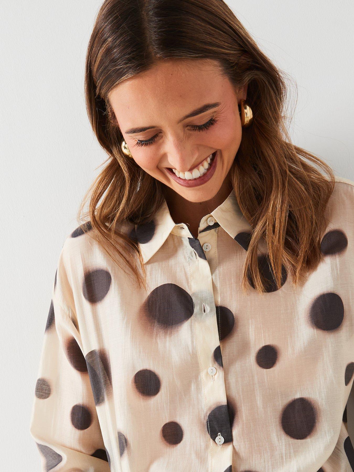 mango-polka-dot-shirt-creamoutfit