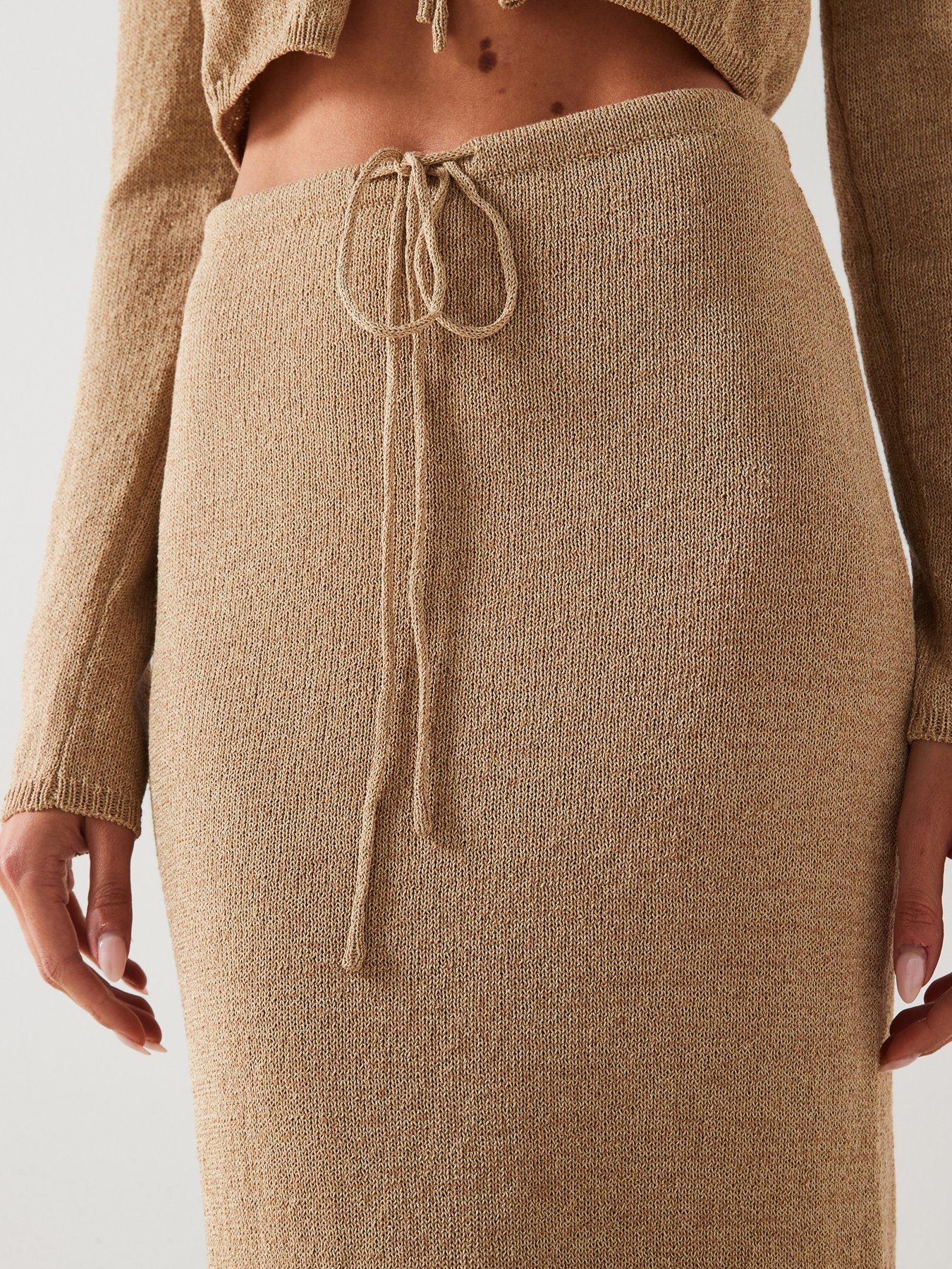 mango-knitted-skirt-co-ordoutfit