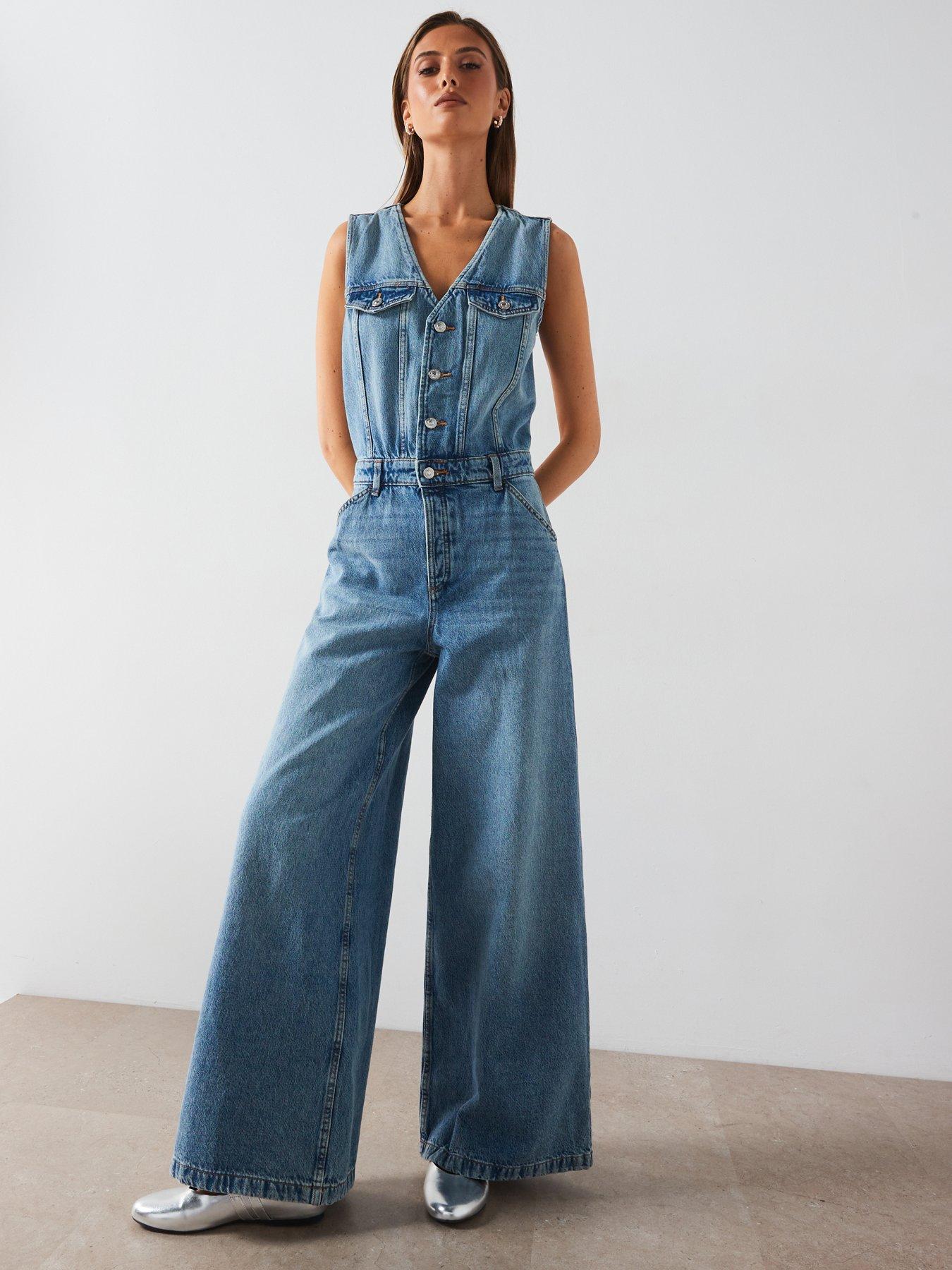 mango-denim-wide-leg-jumpsuit-bluefront